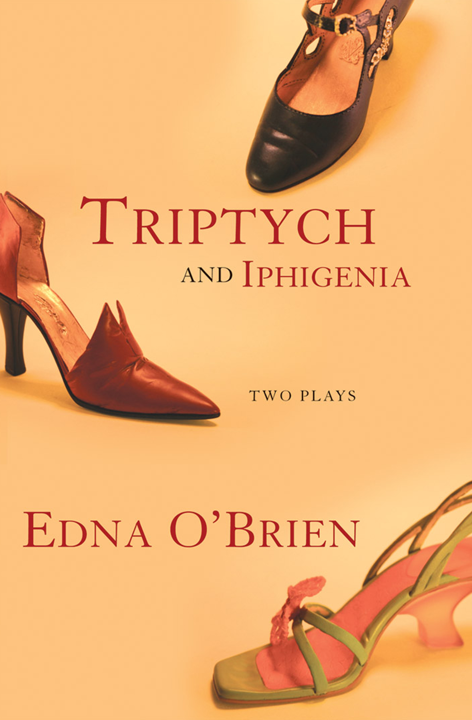 This image is the cover for the book Triptych and Iphigenia