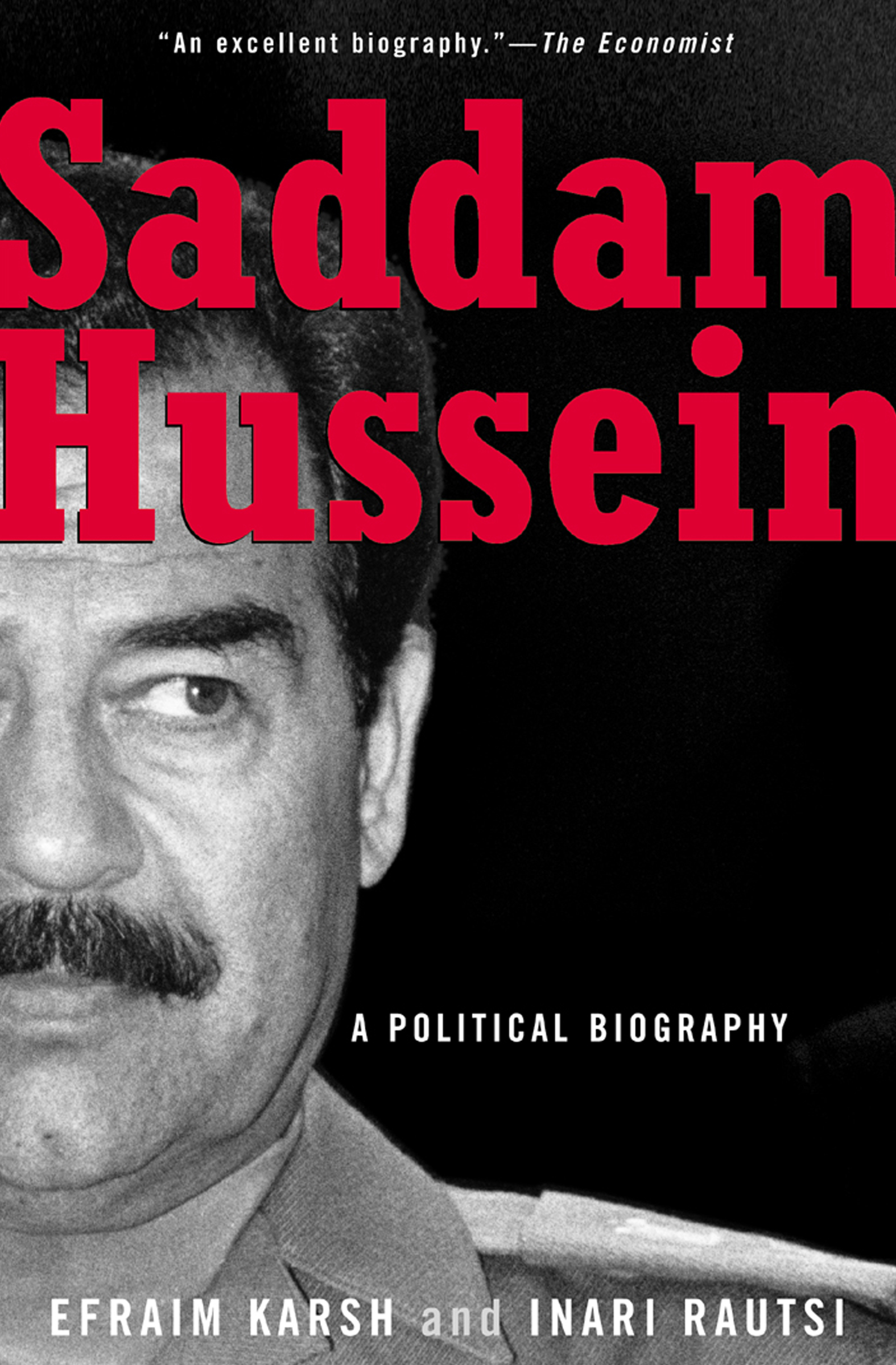 This image is the cover for the book Saddam Hussein