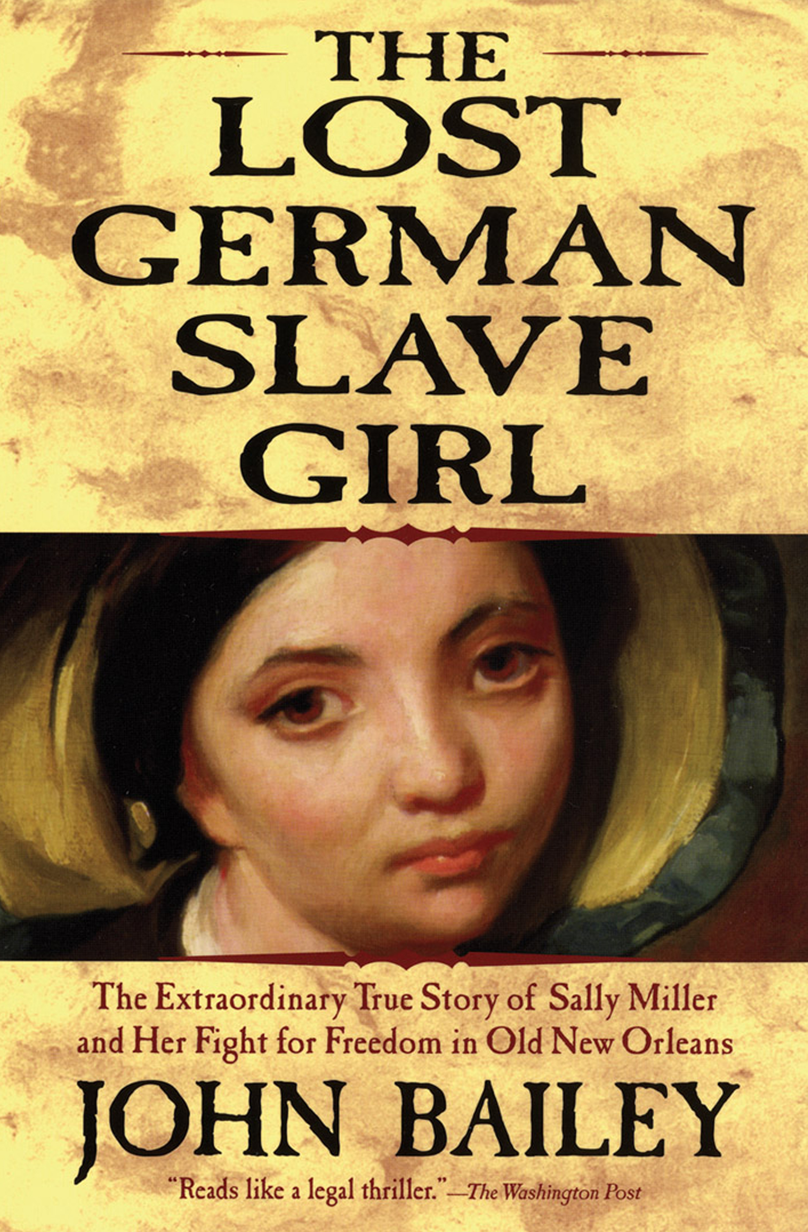 This image is the cover for the book Lost German Slave Girl