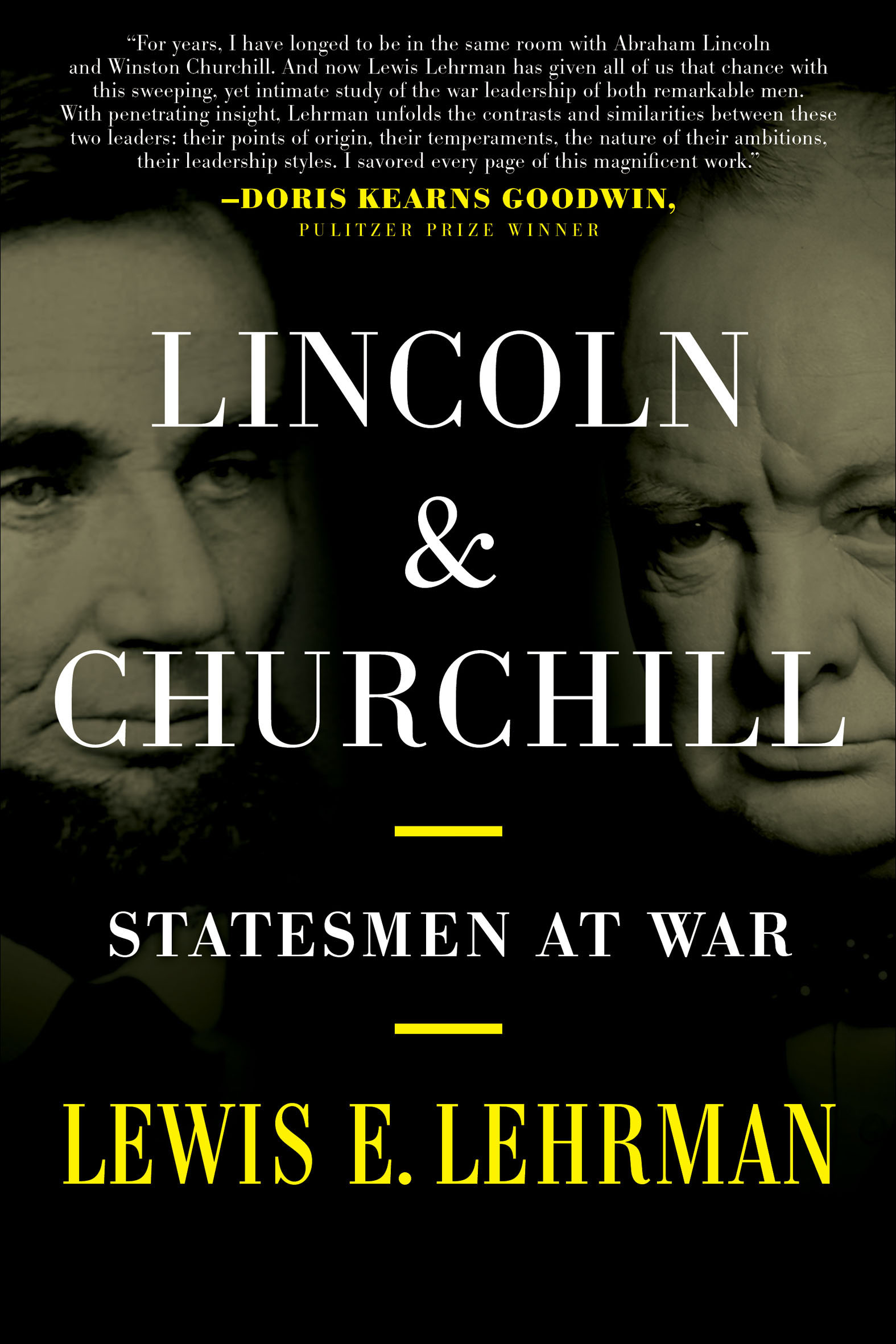 This image is the cover for the book Lincoln & Churchill