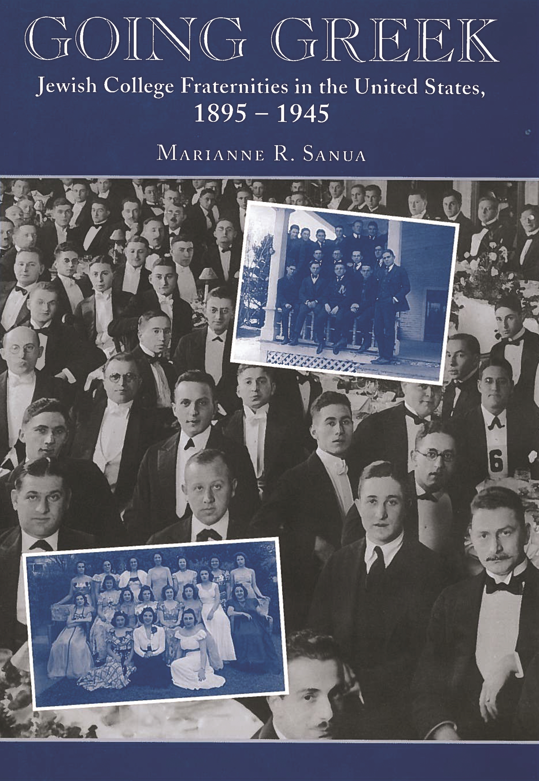 This image is the cover for the book Going Greek, American Jewish Civilization