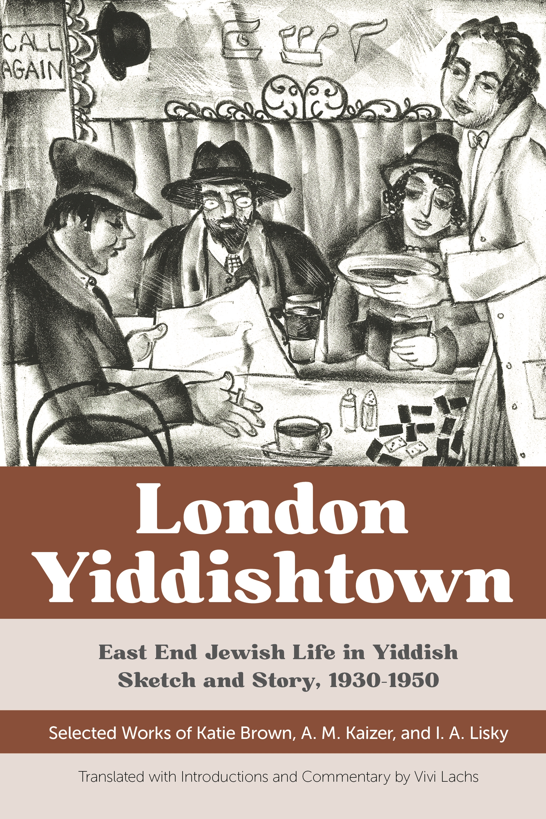 This image is the cover for the book London Yiddishtown