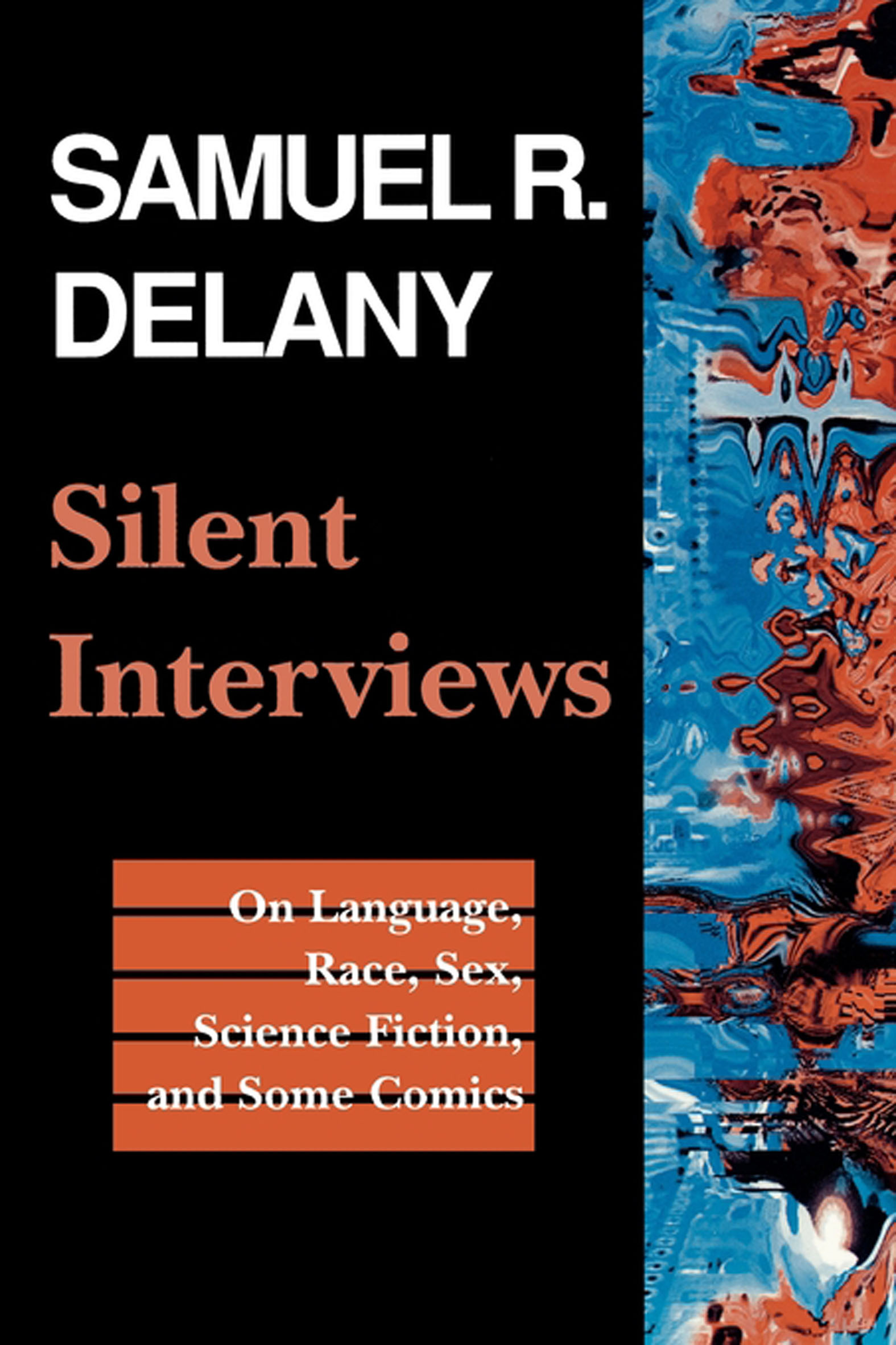 This image is the cover for the book Silent Interviews
