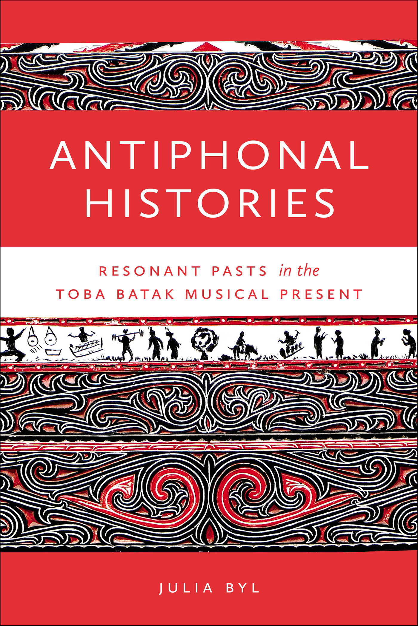 This image is the cover for the book Antiphonal Histories