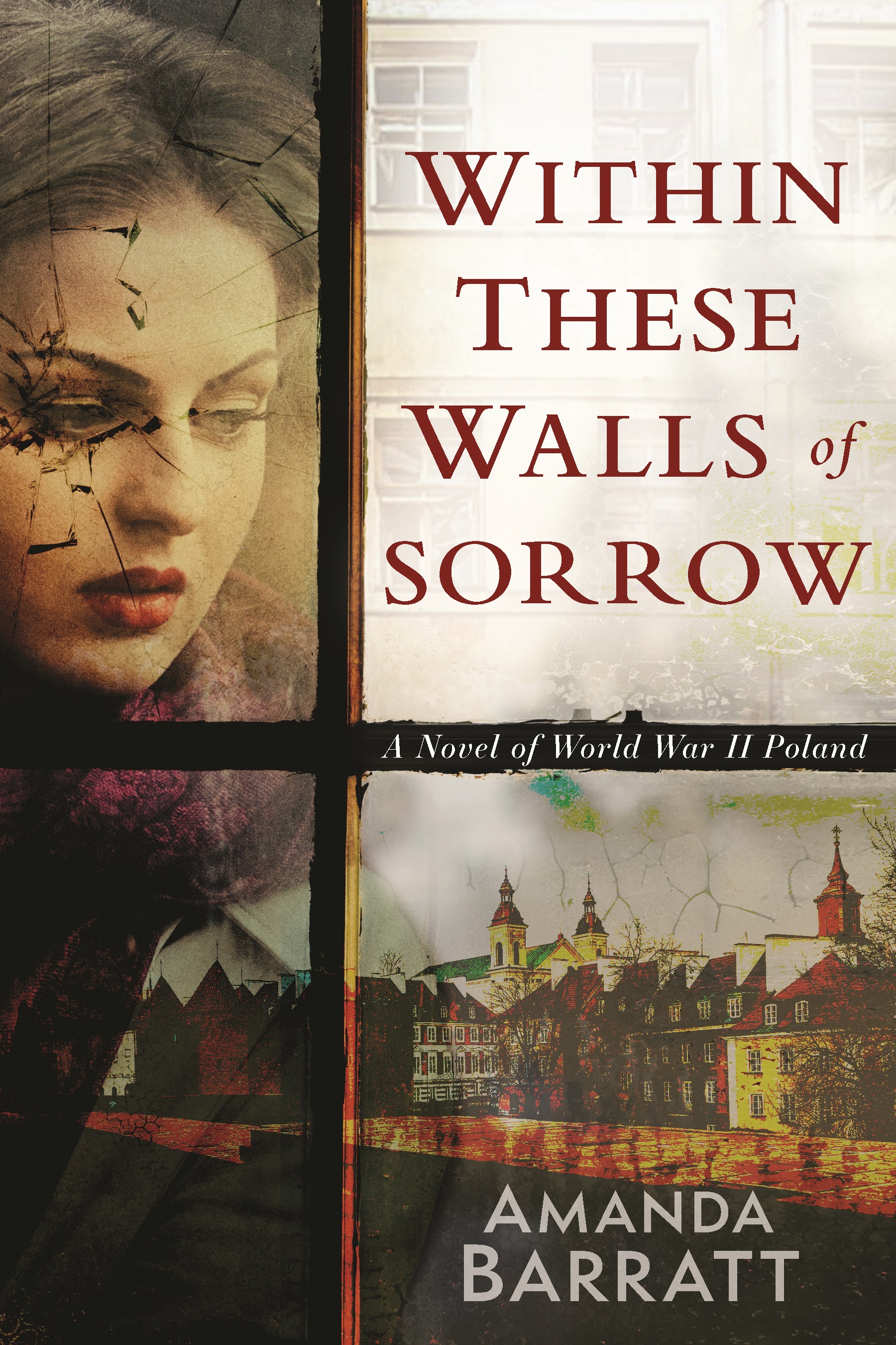 This image is the cover for the book Within These Walls of Sorrow