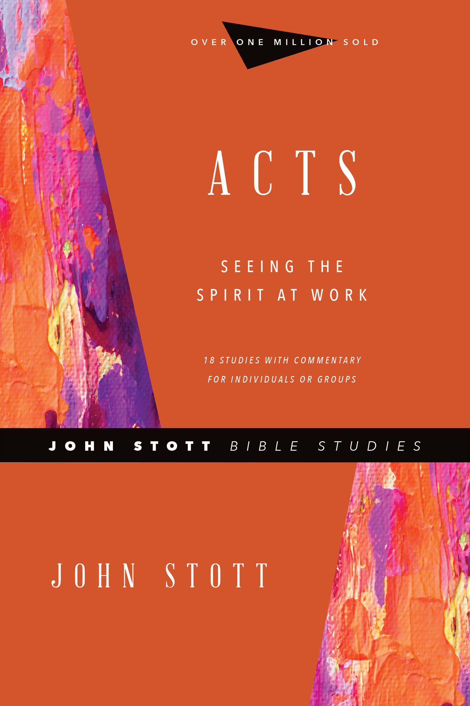 This image is the cover for the book Acts, John Stott Bible Studies