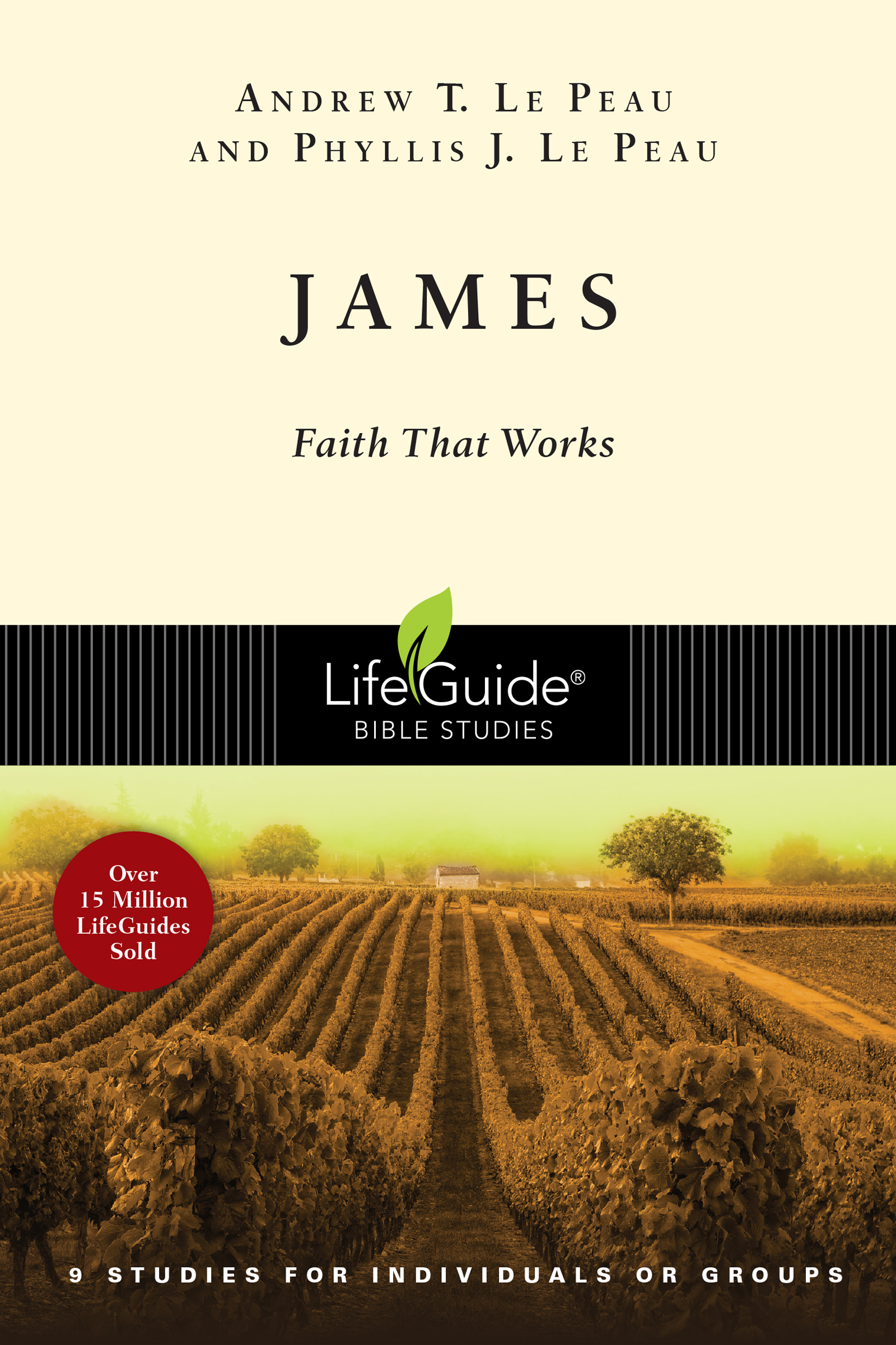 This image is the cover for the book James, LifeGuide Bible Studies