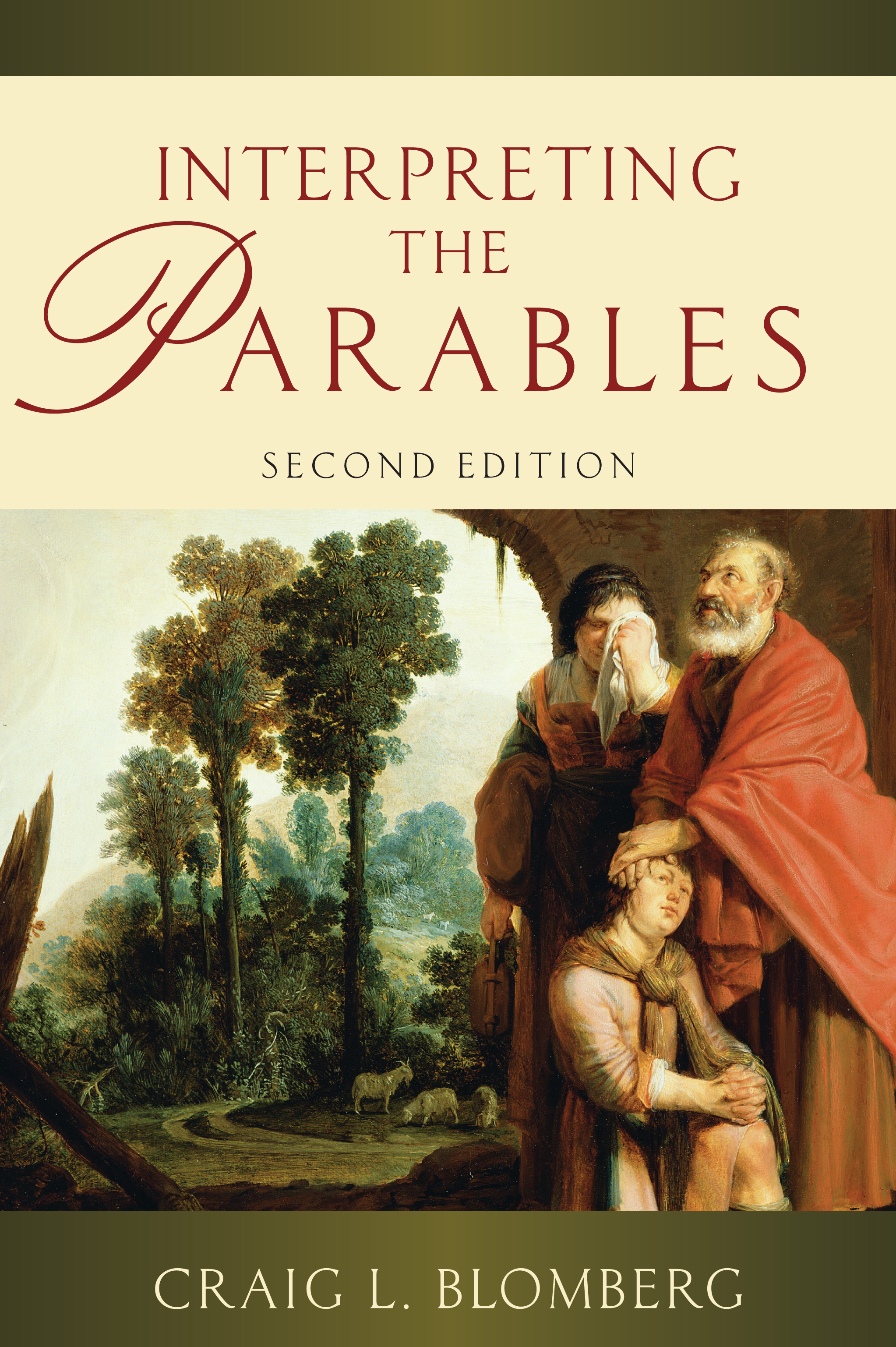 This image is the cover for the book Interpreting the Parables
