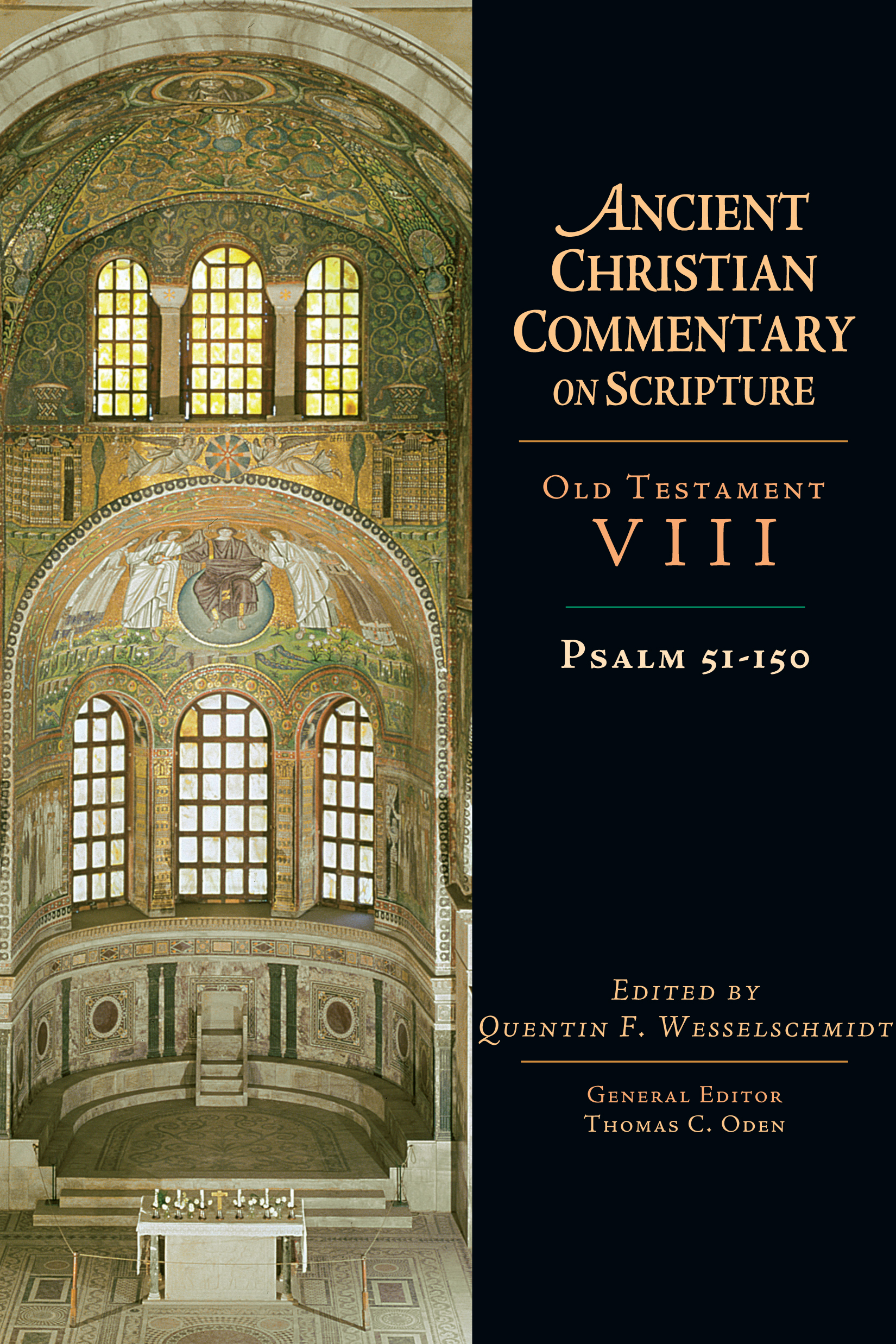 This image is the cover for the book Psalms 51-150, Ancient Christian Commentary on Scripture