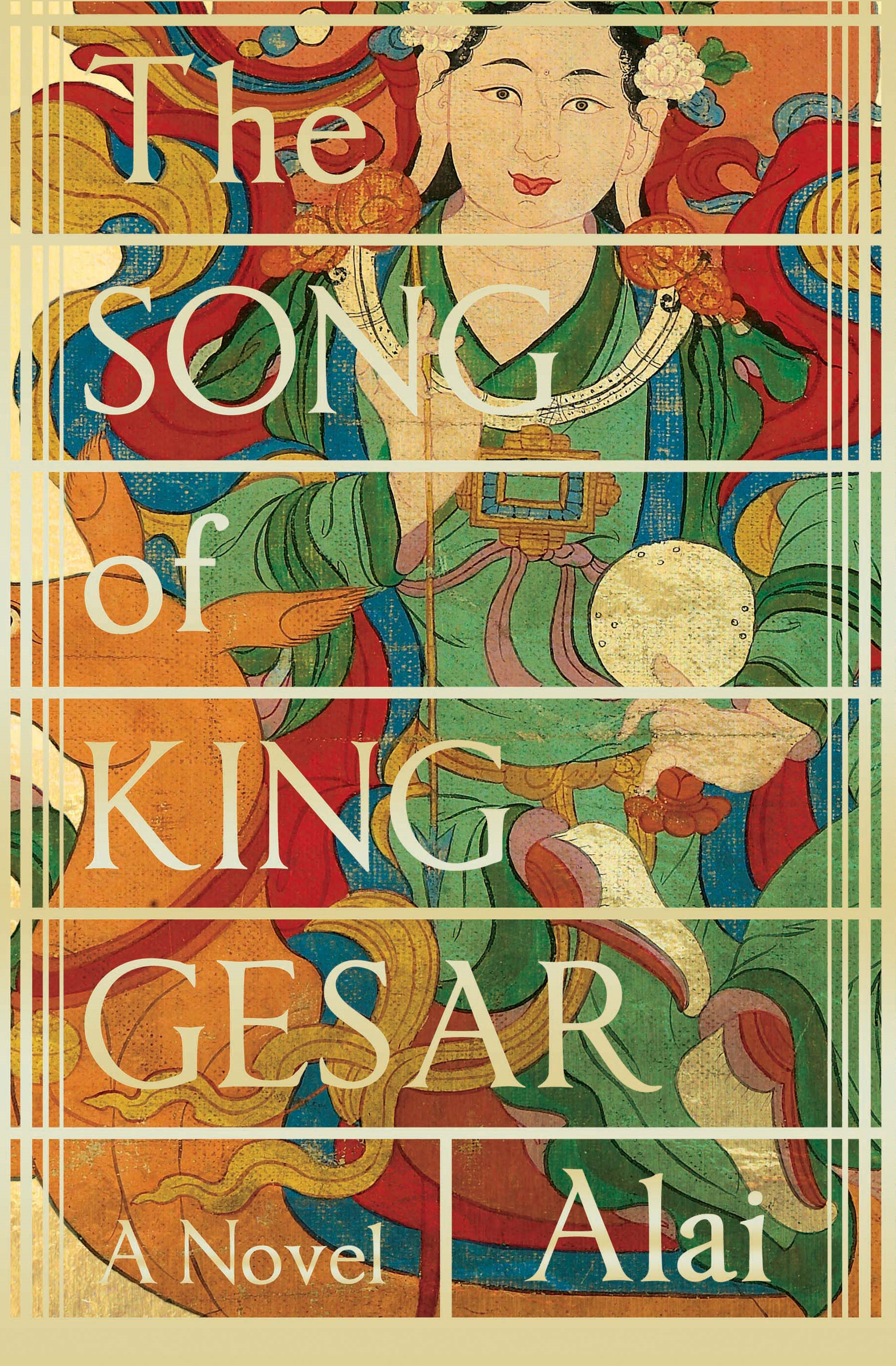 This image is the cover for the book Song of King Gesar, Canongate Myths