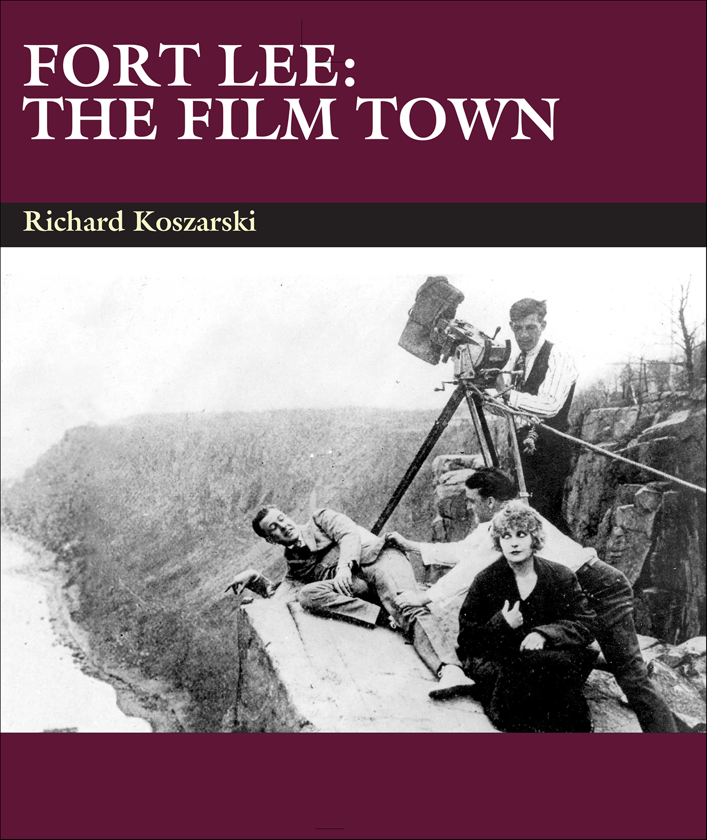 This image is the cover for the book Fort Lee: The Film Town