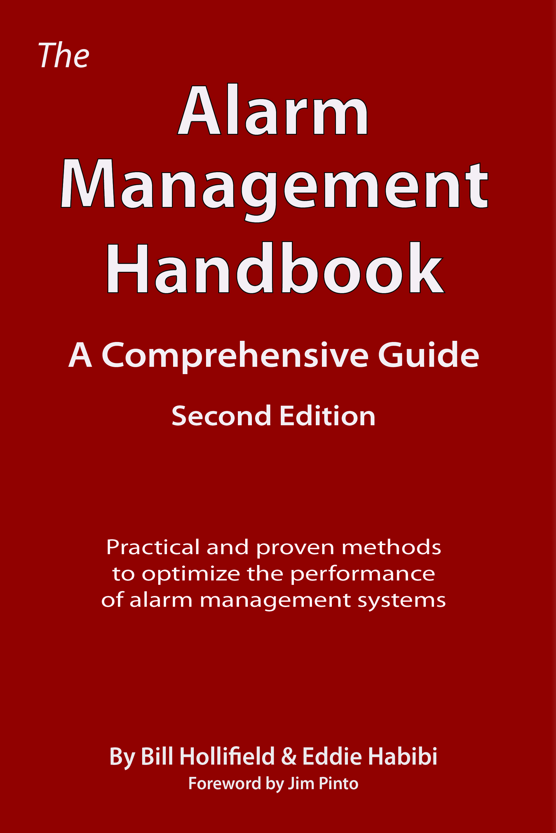 This image is the cover for the book The Alarm Management Handbook - Second Edition