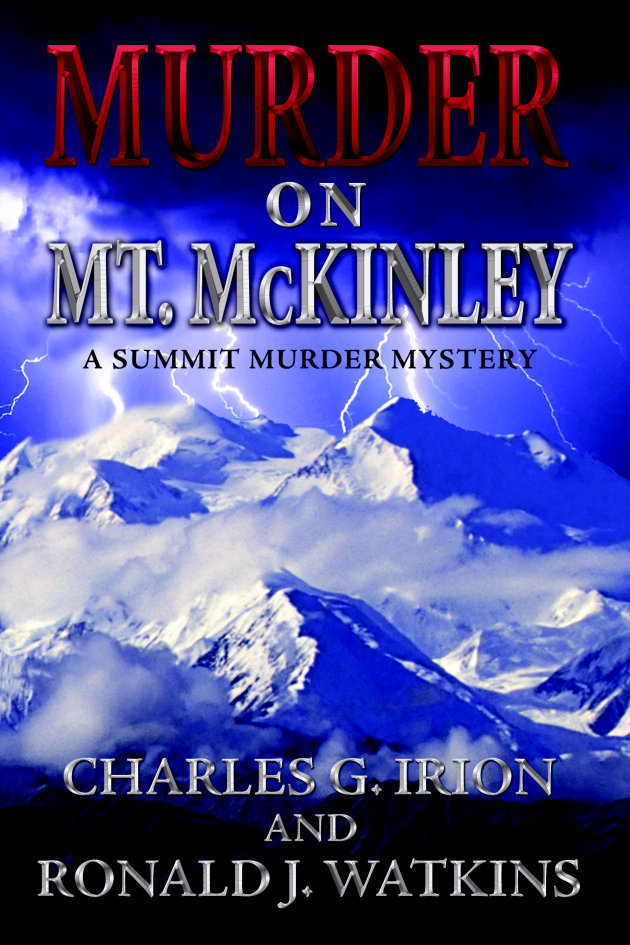 This image is the cover for the book Murder On Mt. McKinley