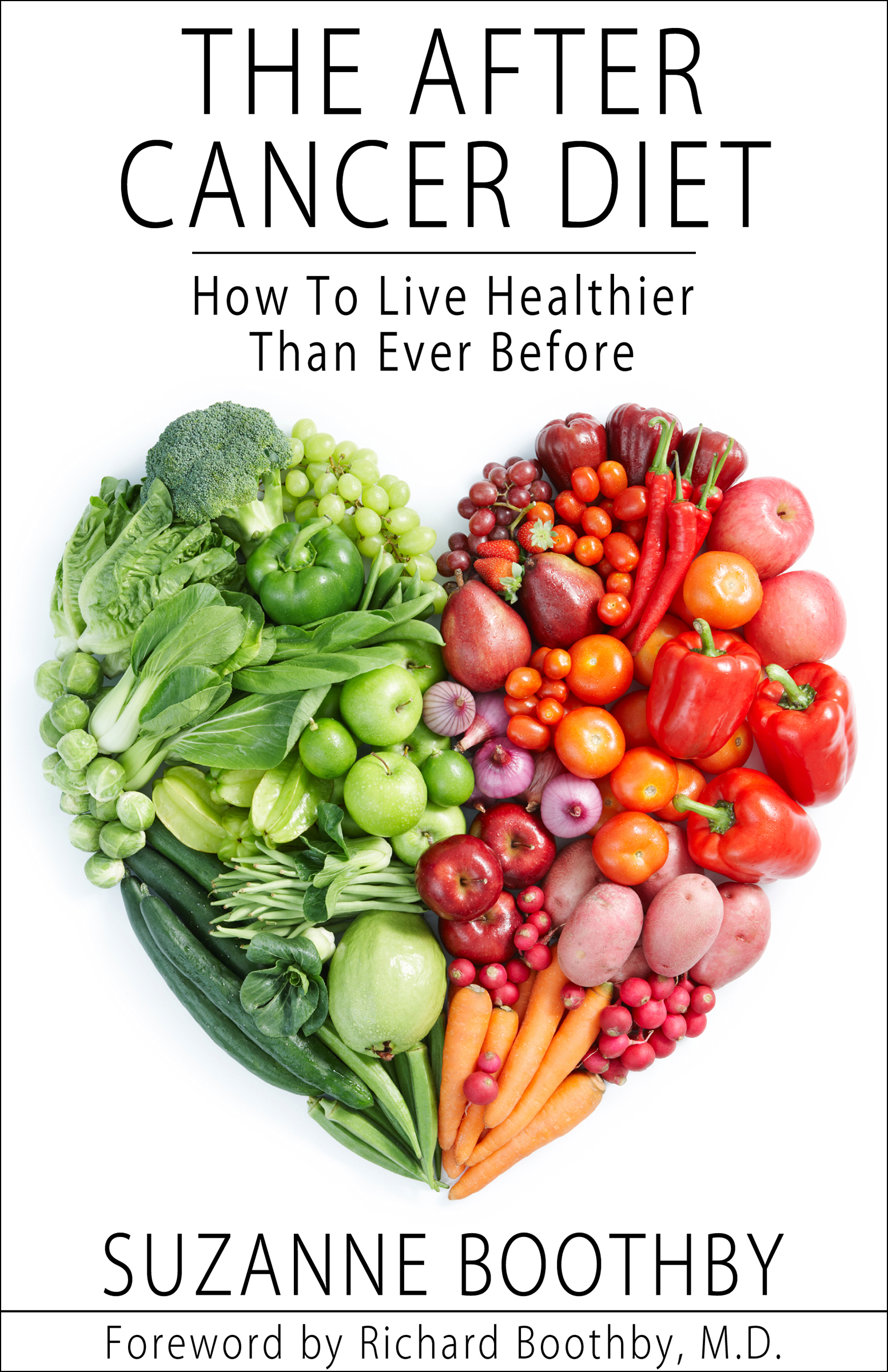 This image is the cover for the book After Cancer Diet