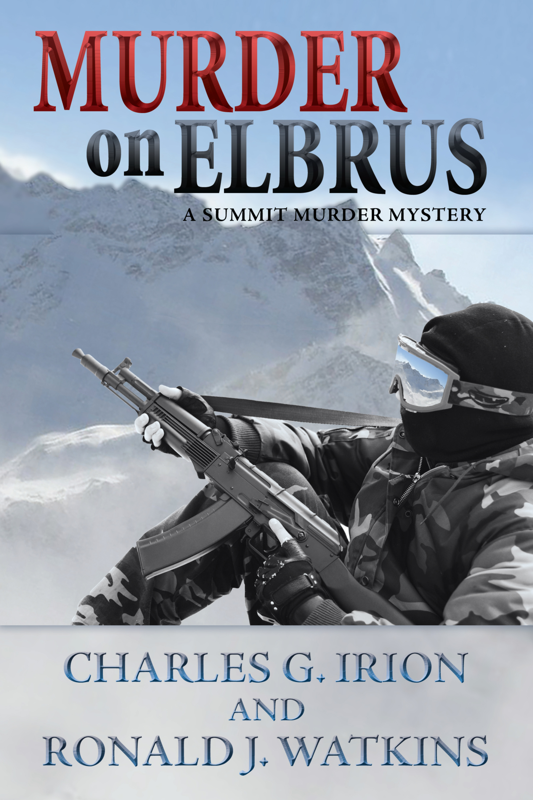 This image is the cover for the book Murder on Elbrus