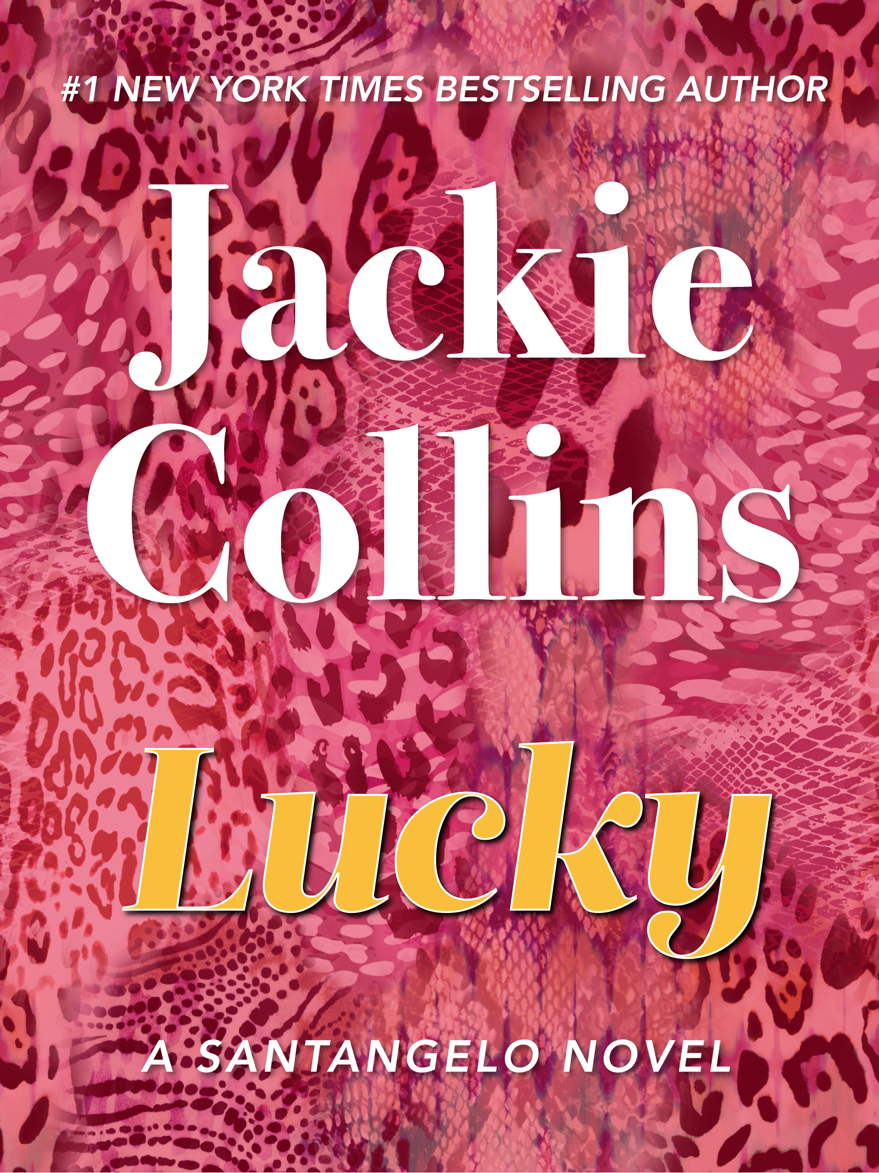 This image is the cover for the book Lucky, Lucky Santangelo