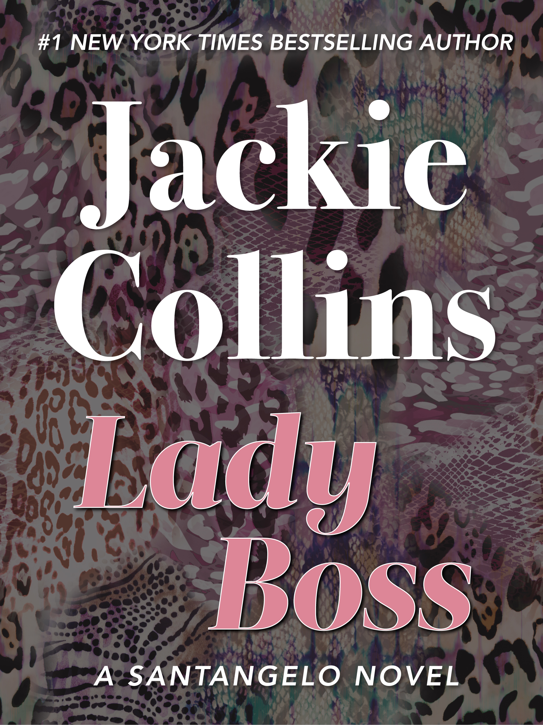This image is the cover for the book Lady Boss, Lucky Santangelo