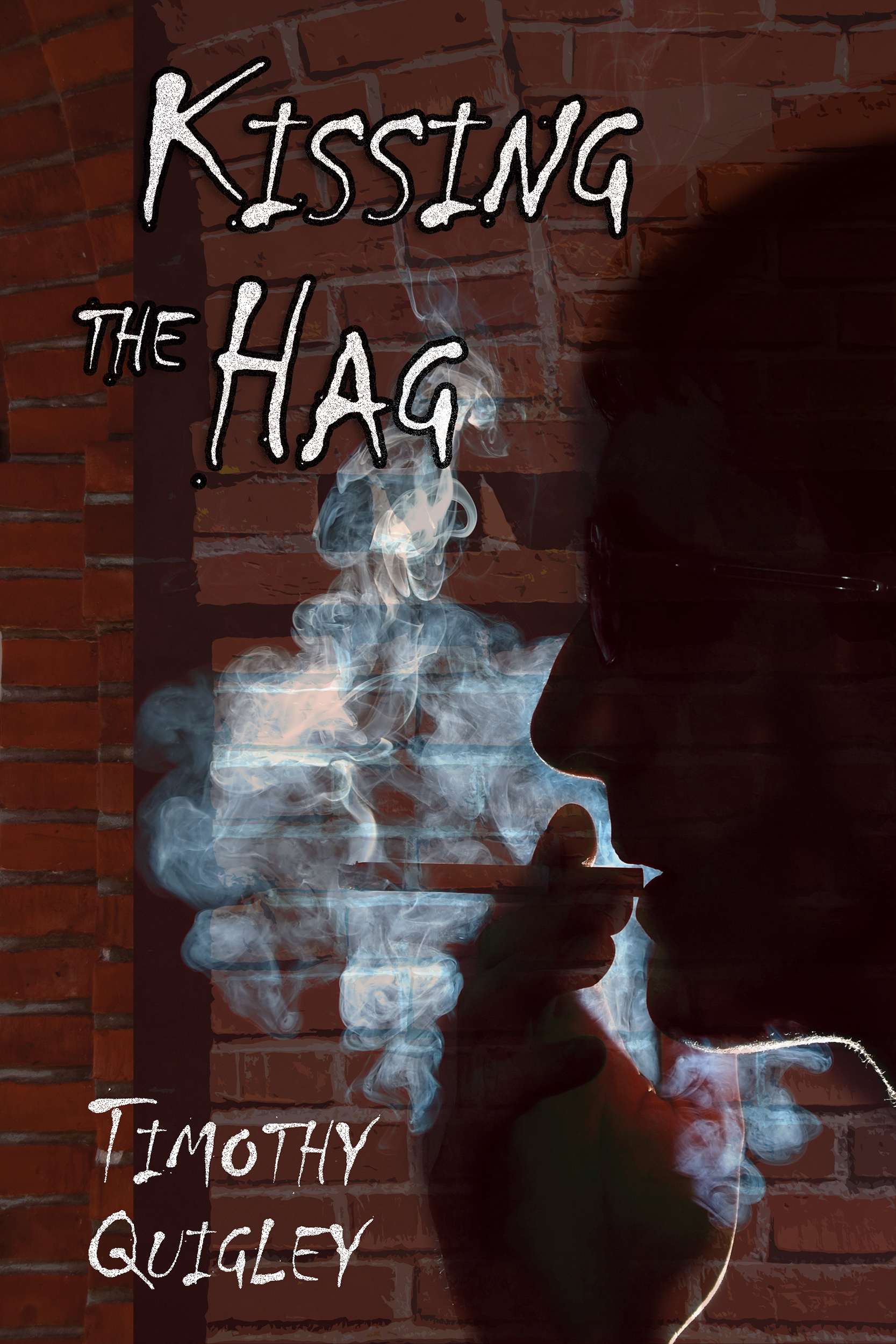 This image is the cover for the book Kissing the Hag