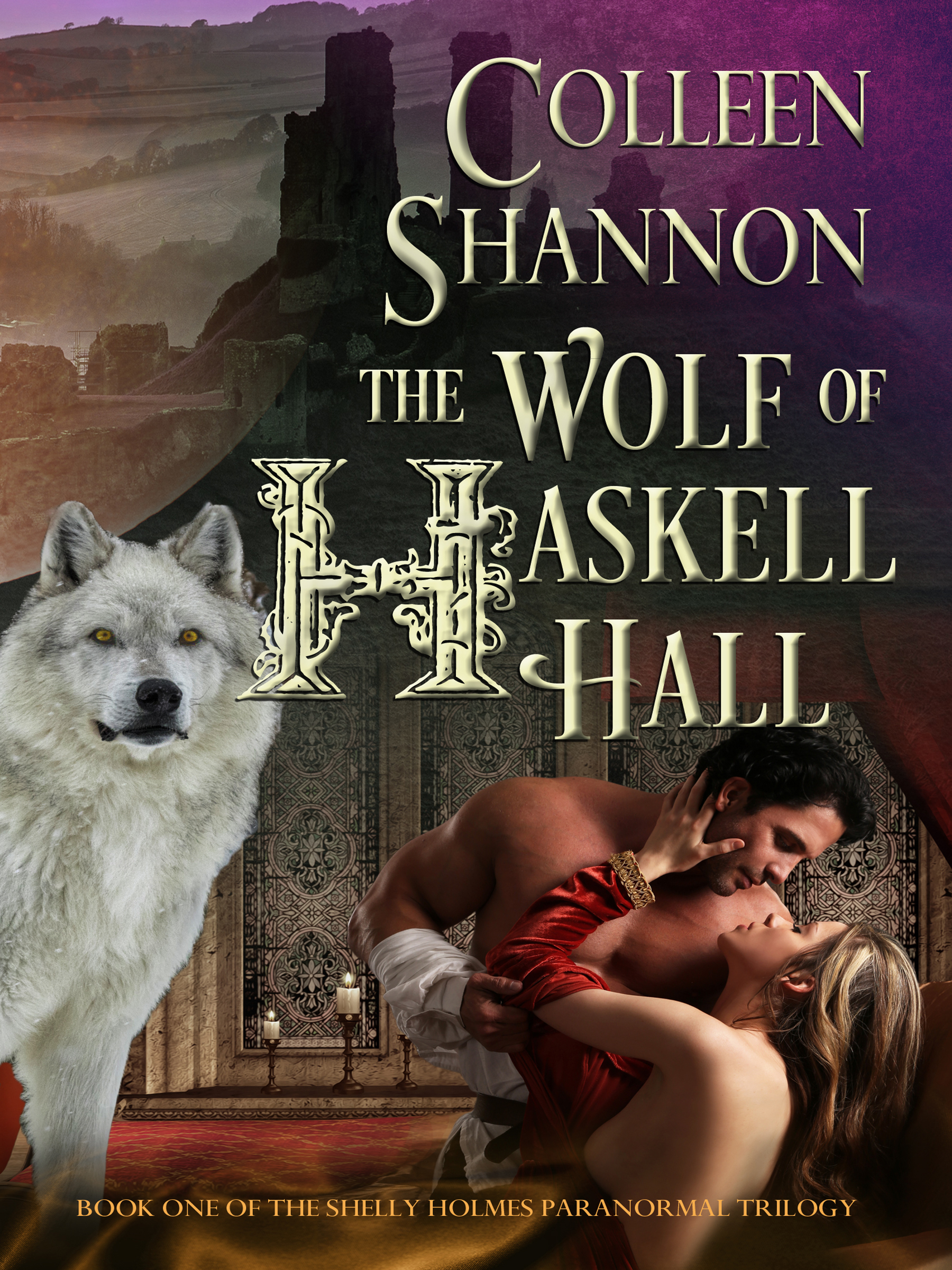 This image is the cover for the book The Wolf of Haskell Hall