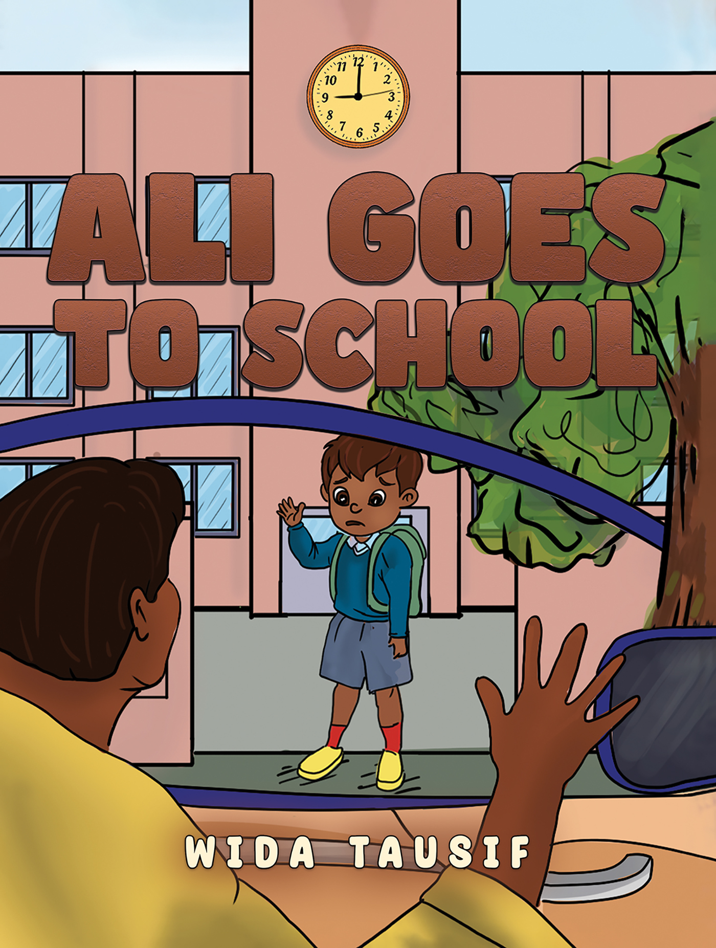This image is the cover for the book Ali Goes to School