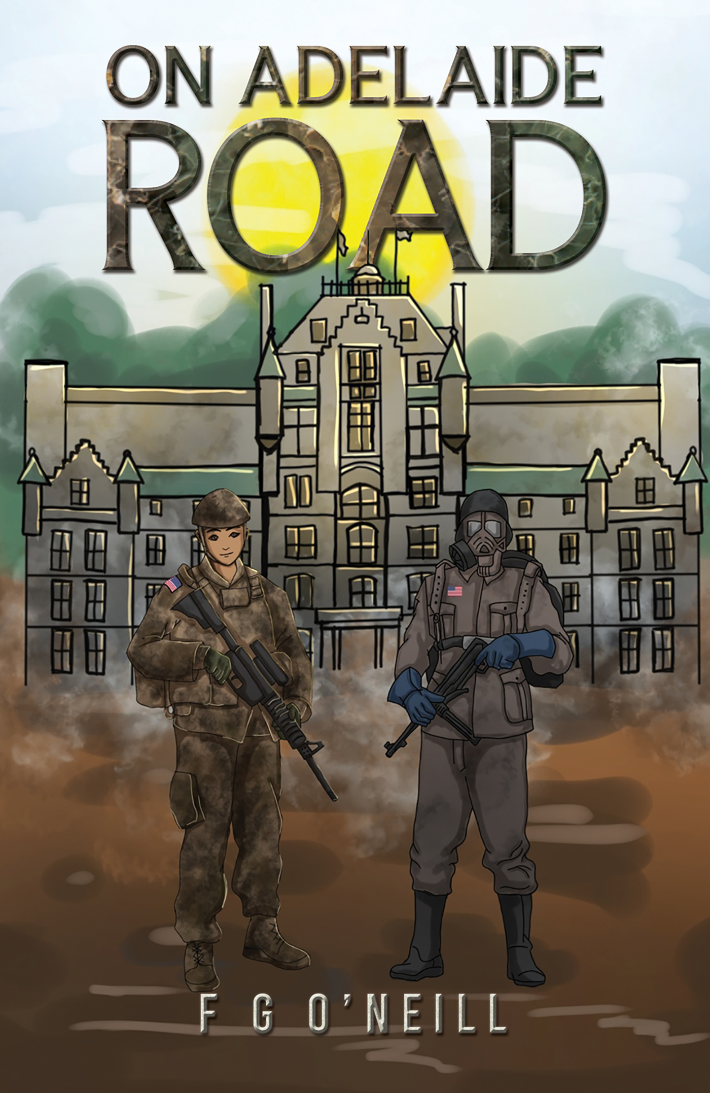 This image is the cover for the book On Adelaide Road