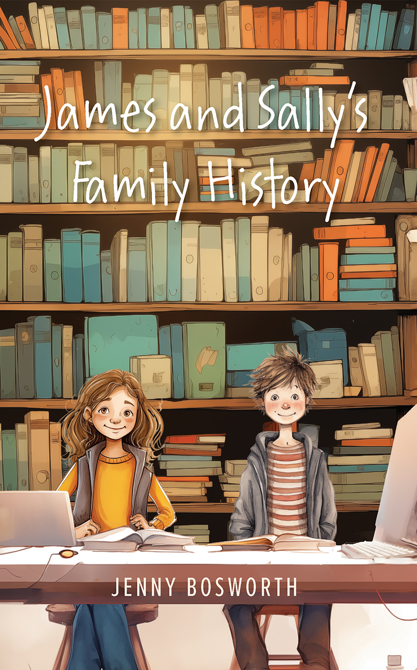 This image is the cover for the book James and Sally's Family History