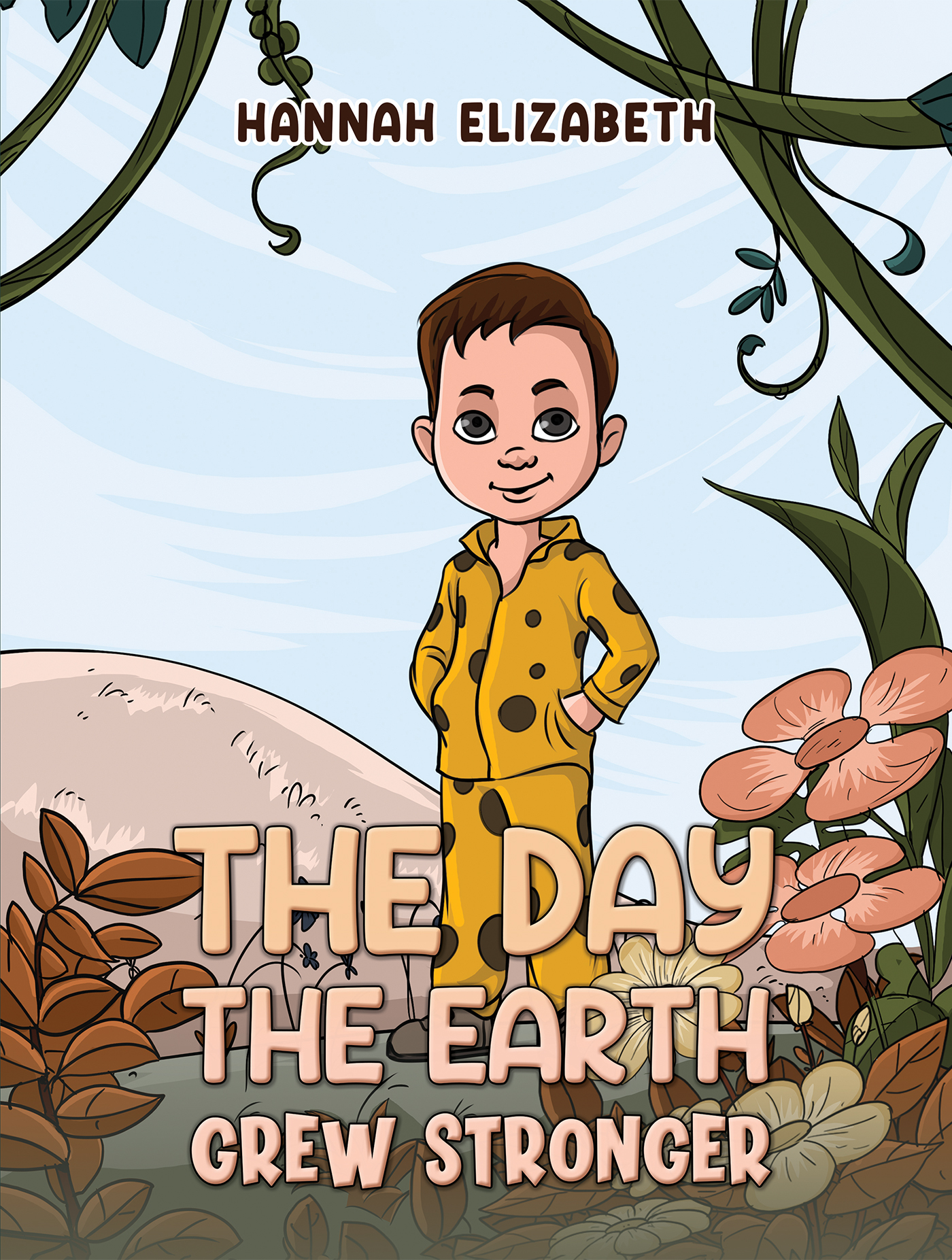 This image is the cover for the book The Day the Earth Grew Stronger