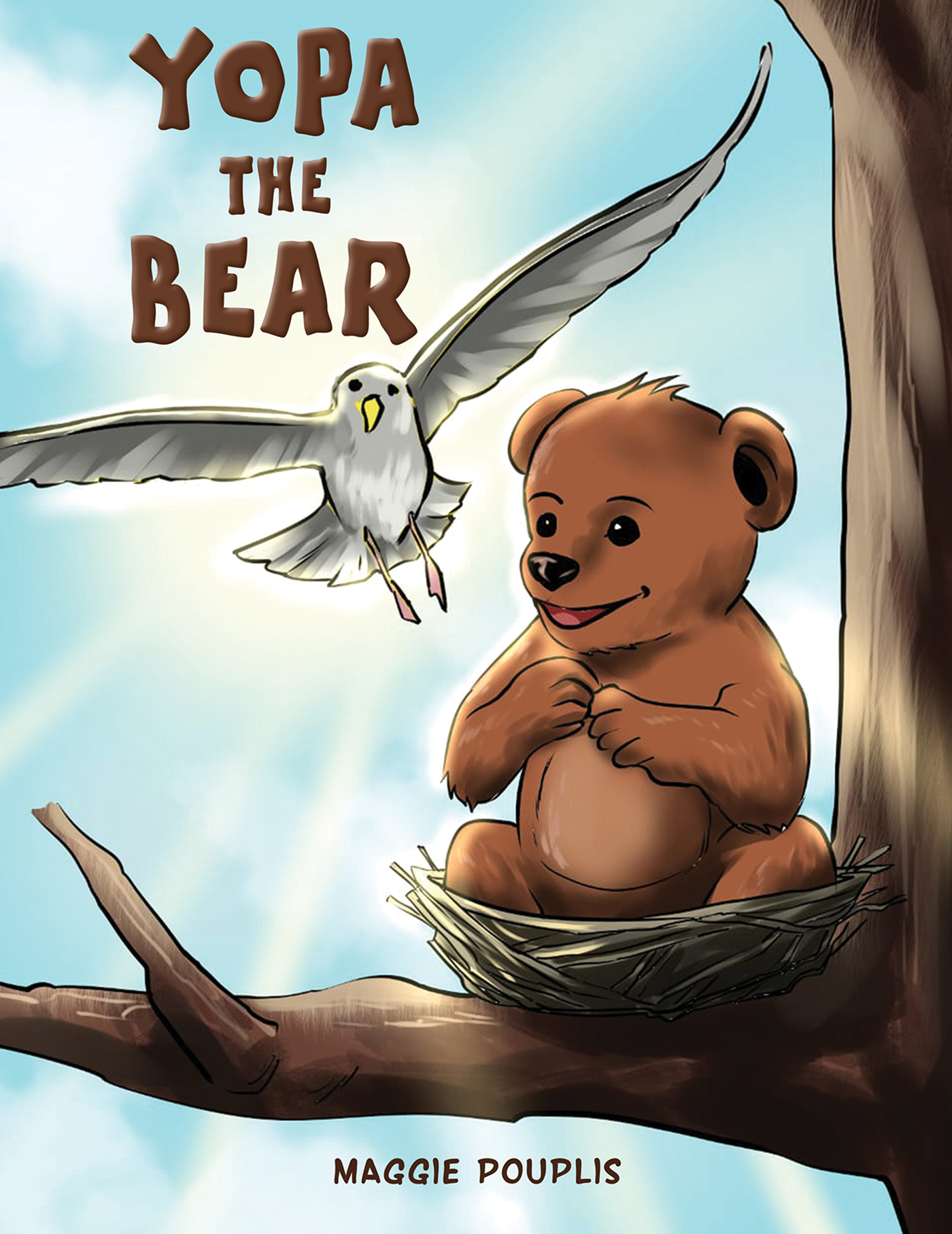 This image is the cover for the book Yopa the Bear