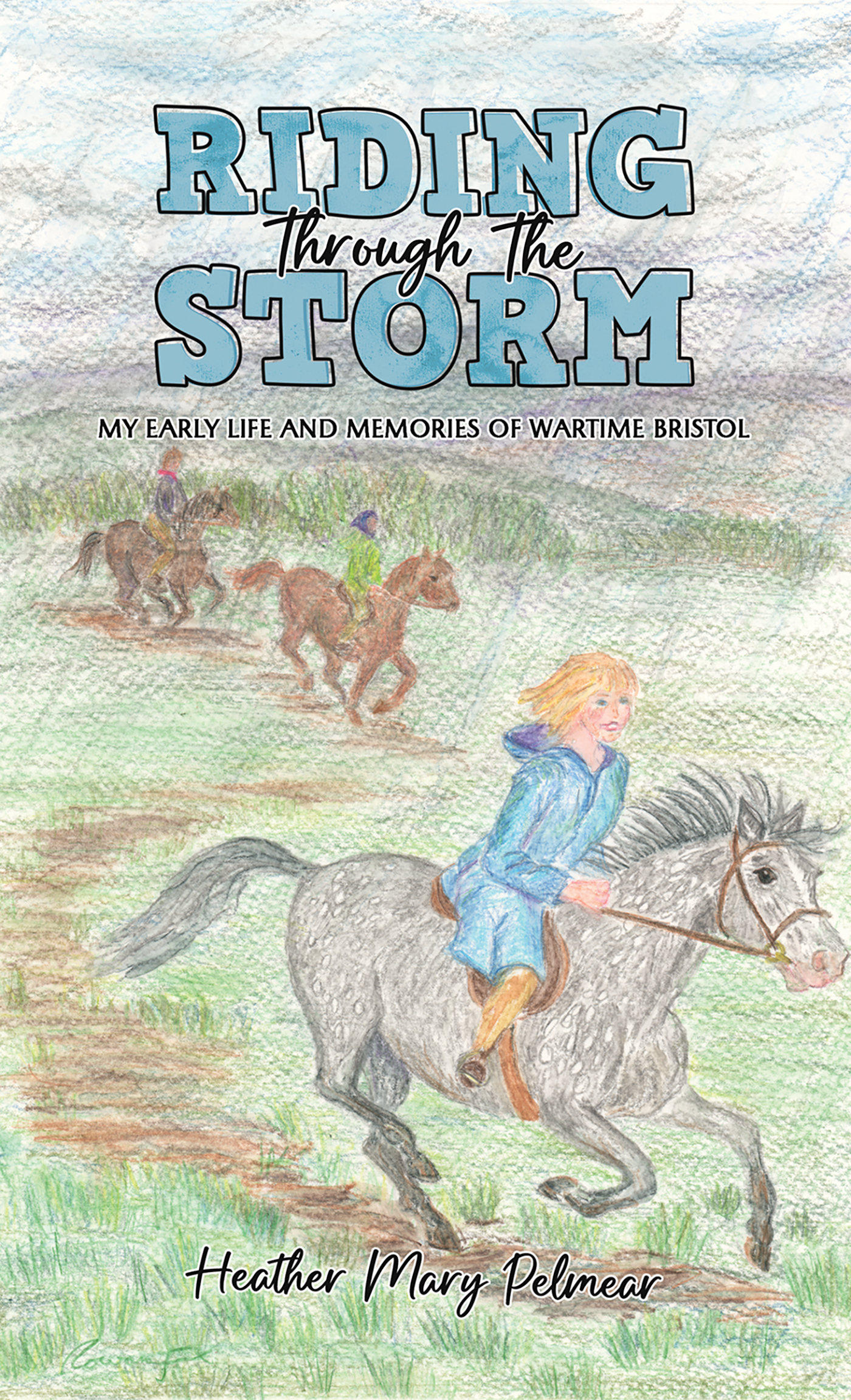 This image is the cover for the book Riding Through the Storm