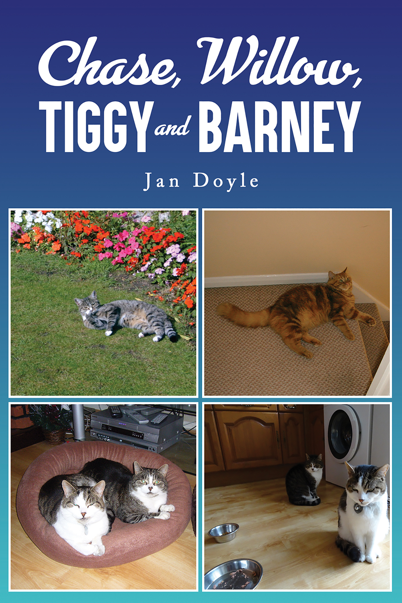 This image is the cover for the book Chase, Willow, Tiggy and Barney