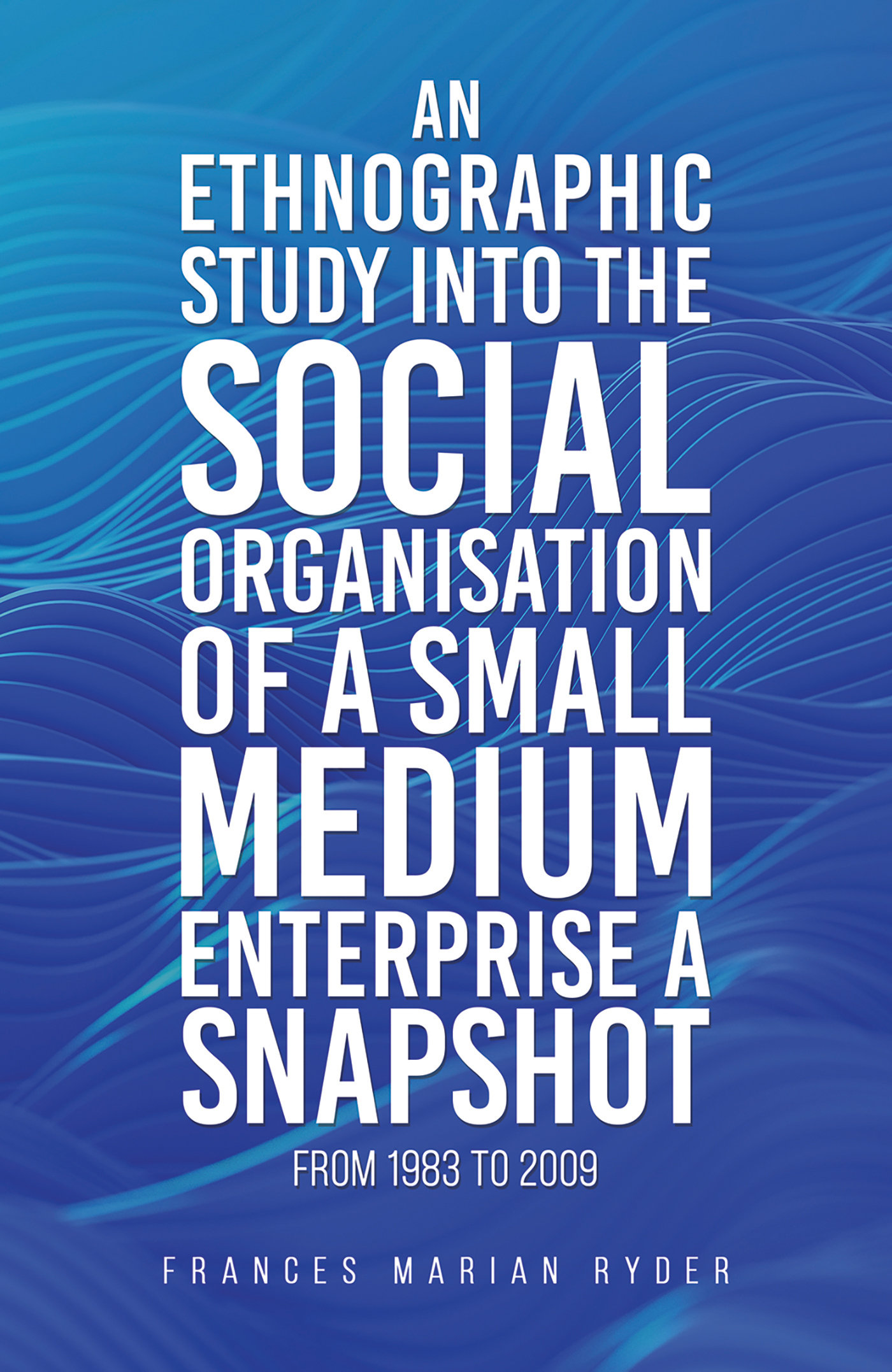 This image is the cover for the book An Ethnographic Study into the Social Organisation of a Small Medium Enterprise a Snapshot from 1983 to 2009