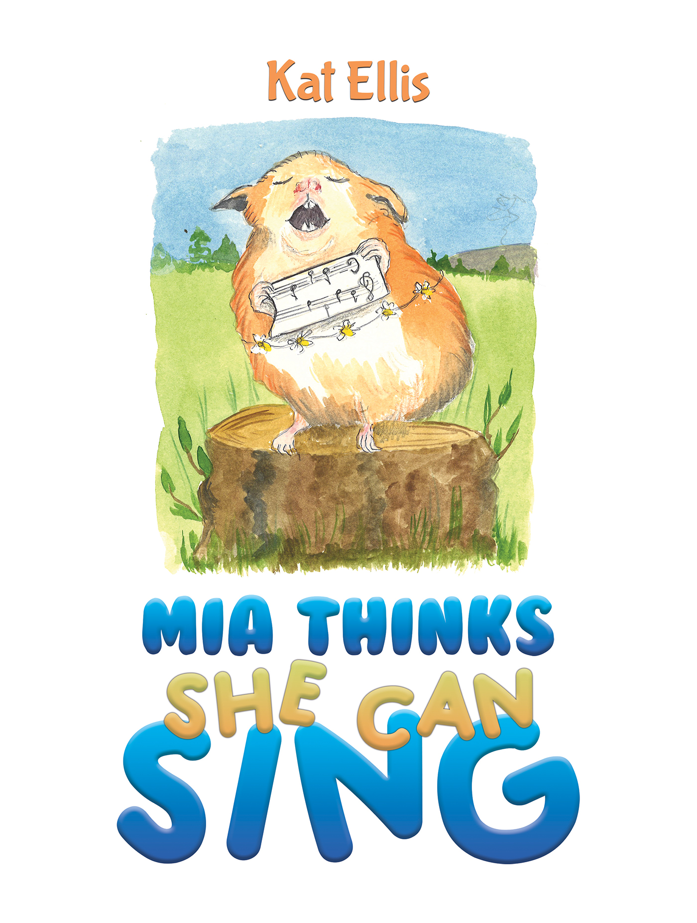 This image is the cover for the book Mia Thinks She Can Sing