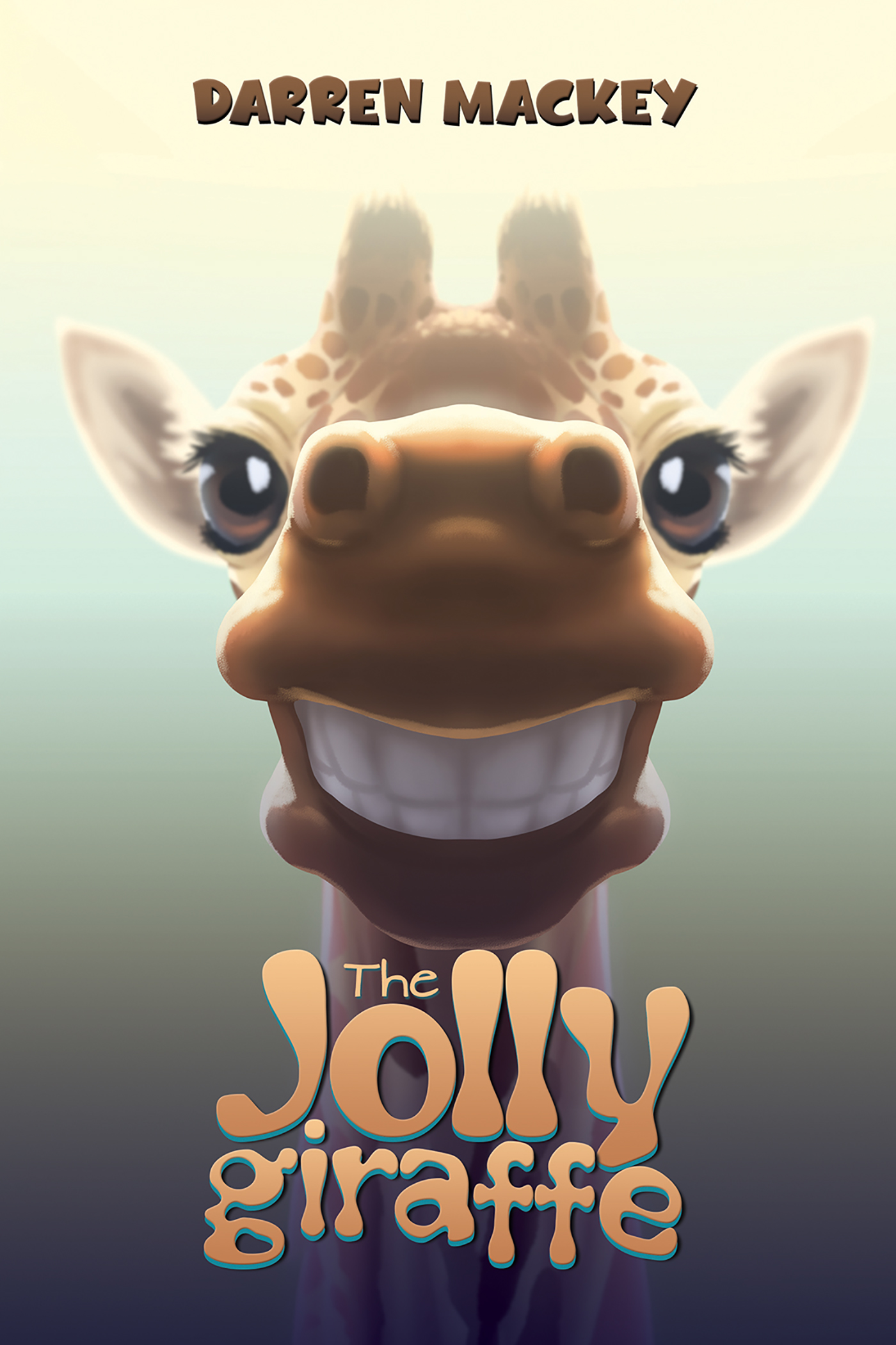 This image is the cover for the book The Jolly Giraffe