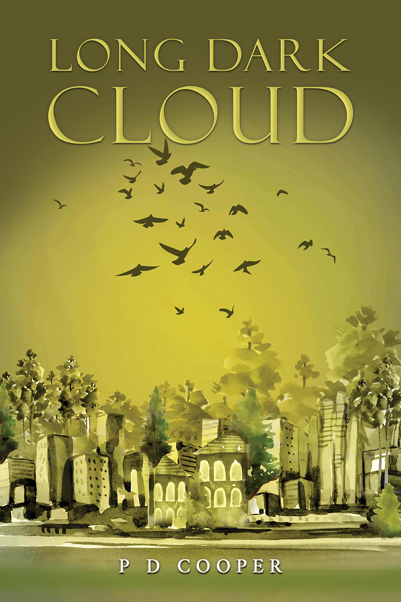 This image is the cover for the book Long Dark Cloud