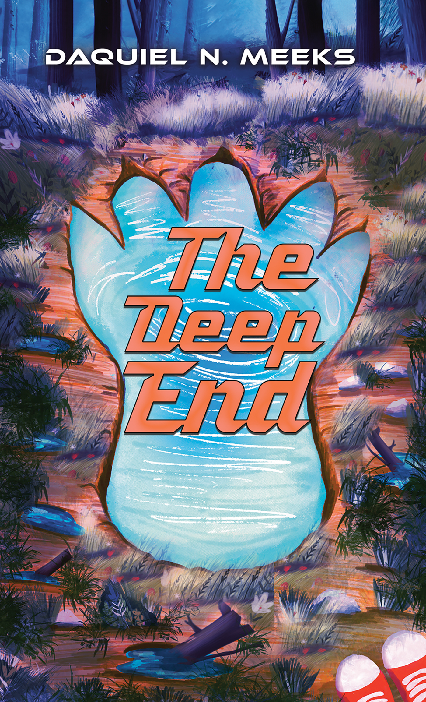 This image is the cover for the book The Deep End