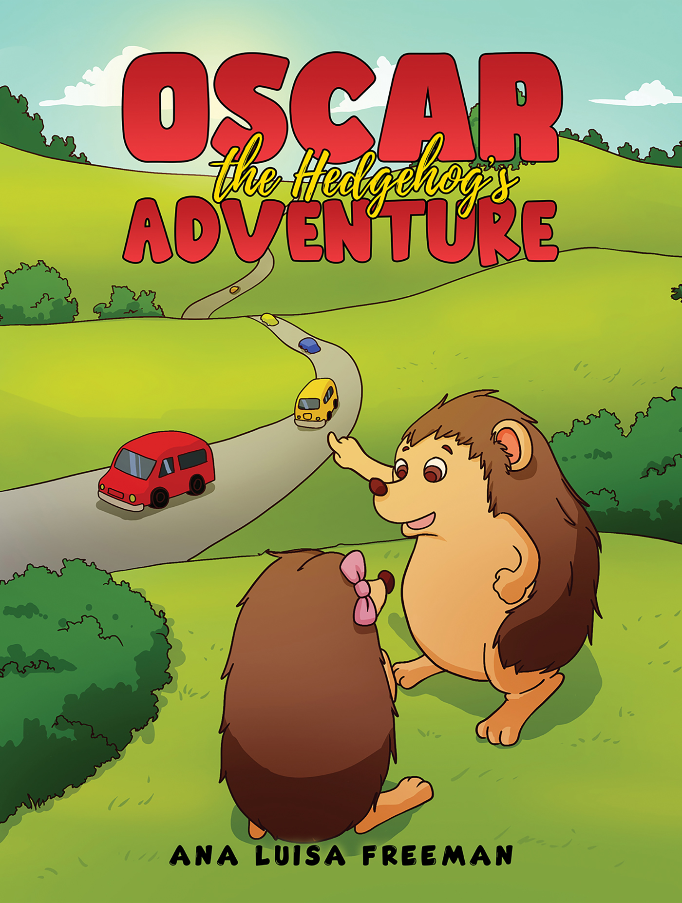 This image is the cover for the book Oscar the Hedgehog's Adventure