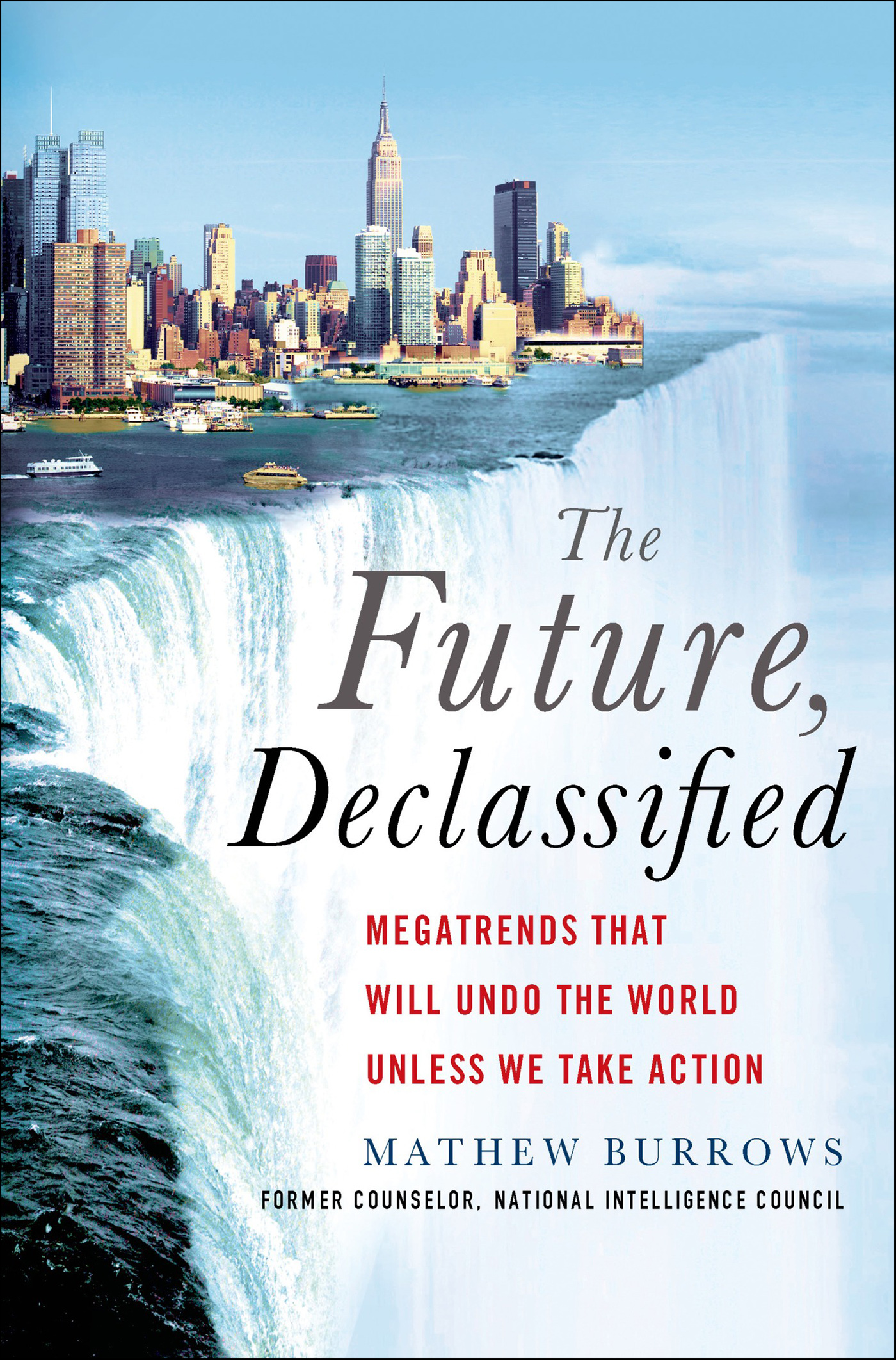 This image is the cover for the book Future, Declassified