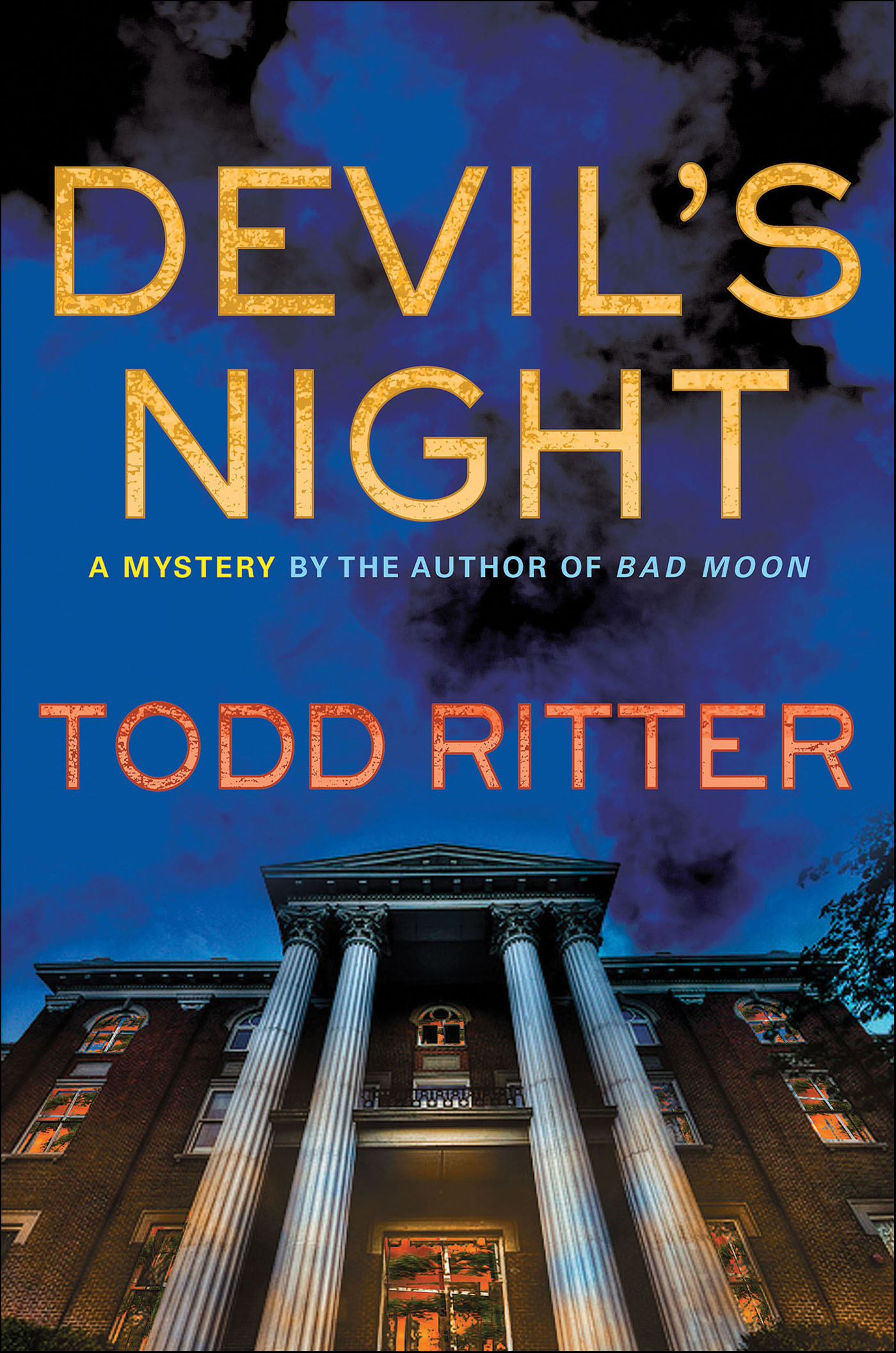This image is the cover for the book Devil's Night, Kat Campbell series