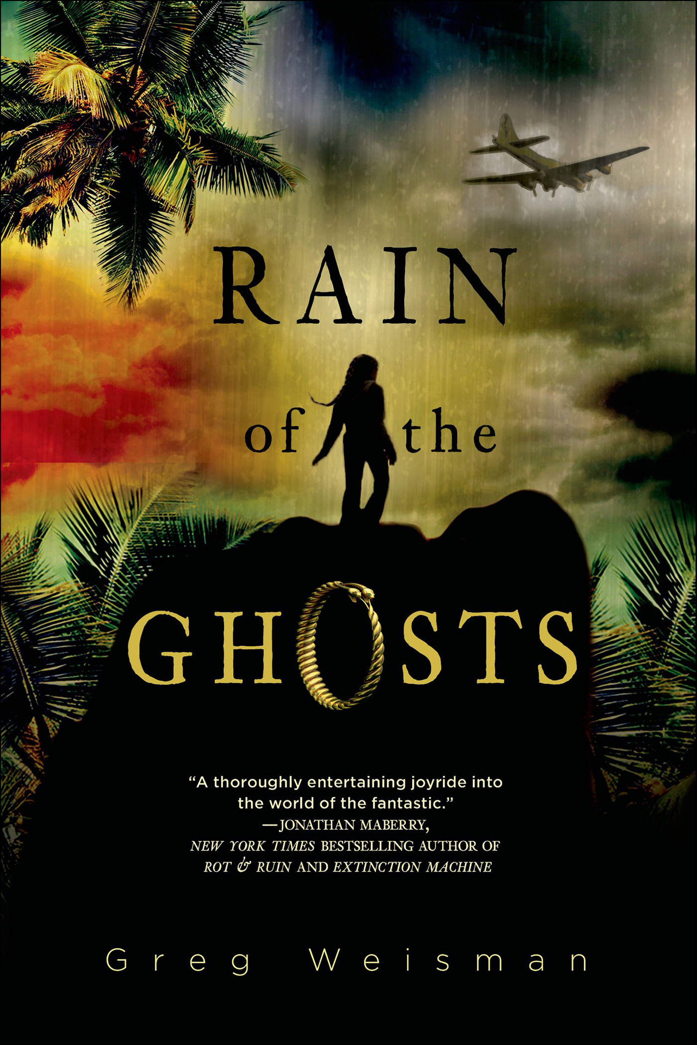 This image is the cover for the book Rain of the Ghosts