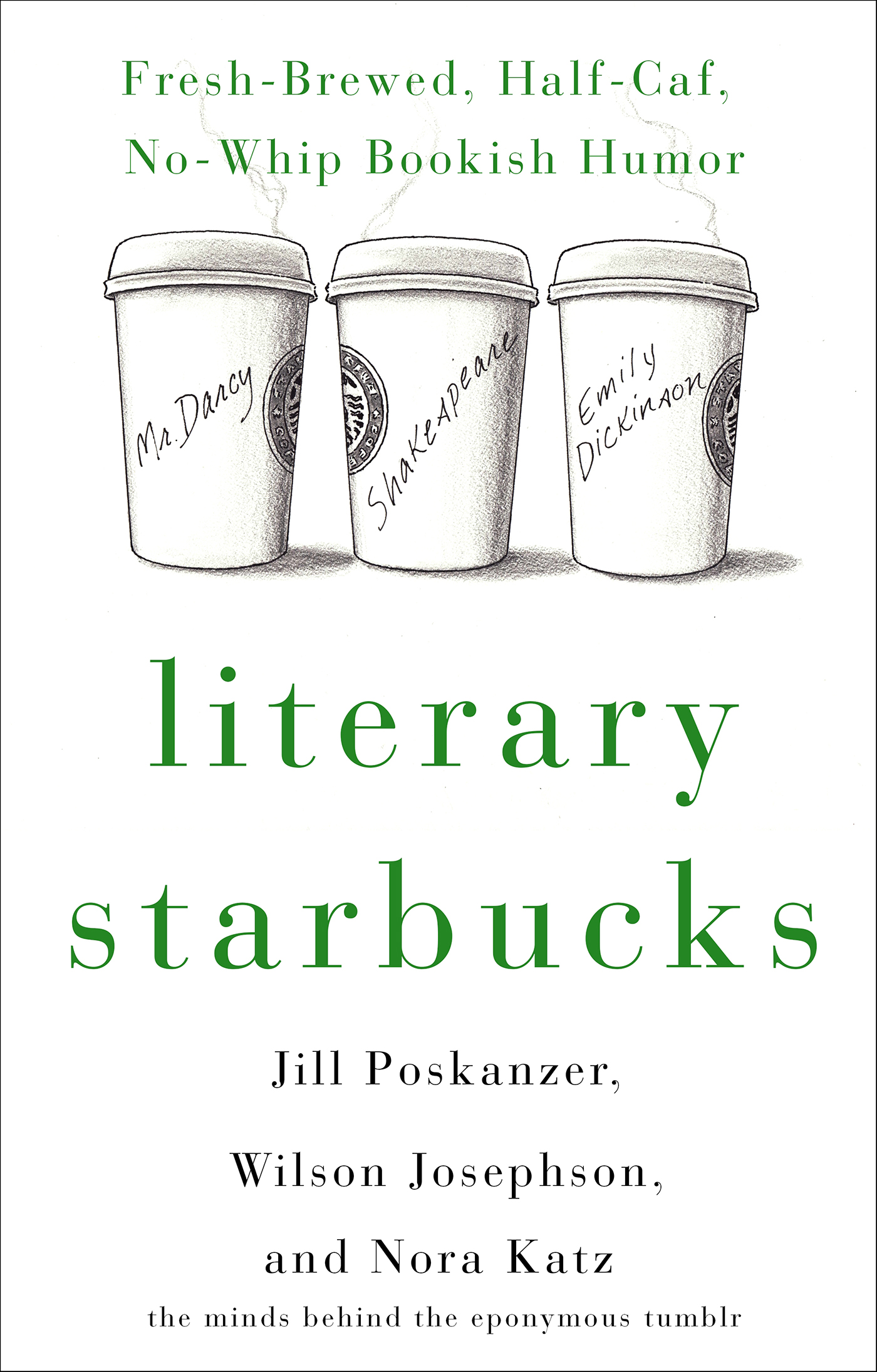 This image is the cover for the book Literary Starbucks