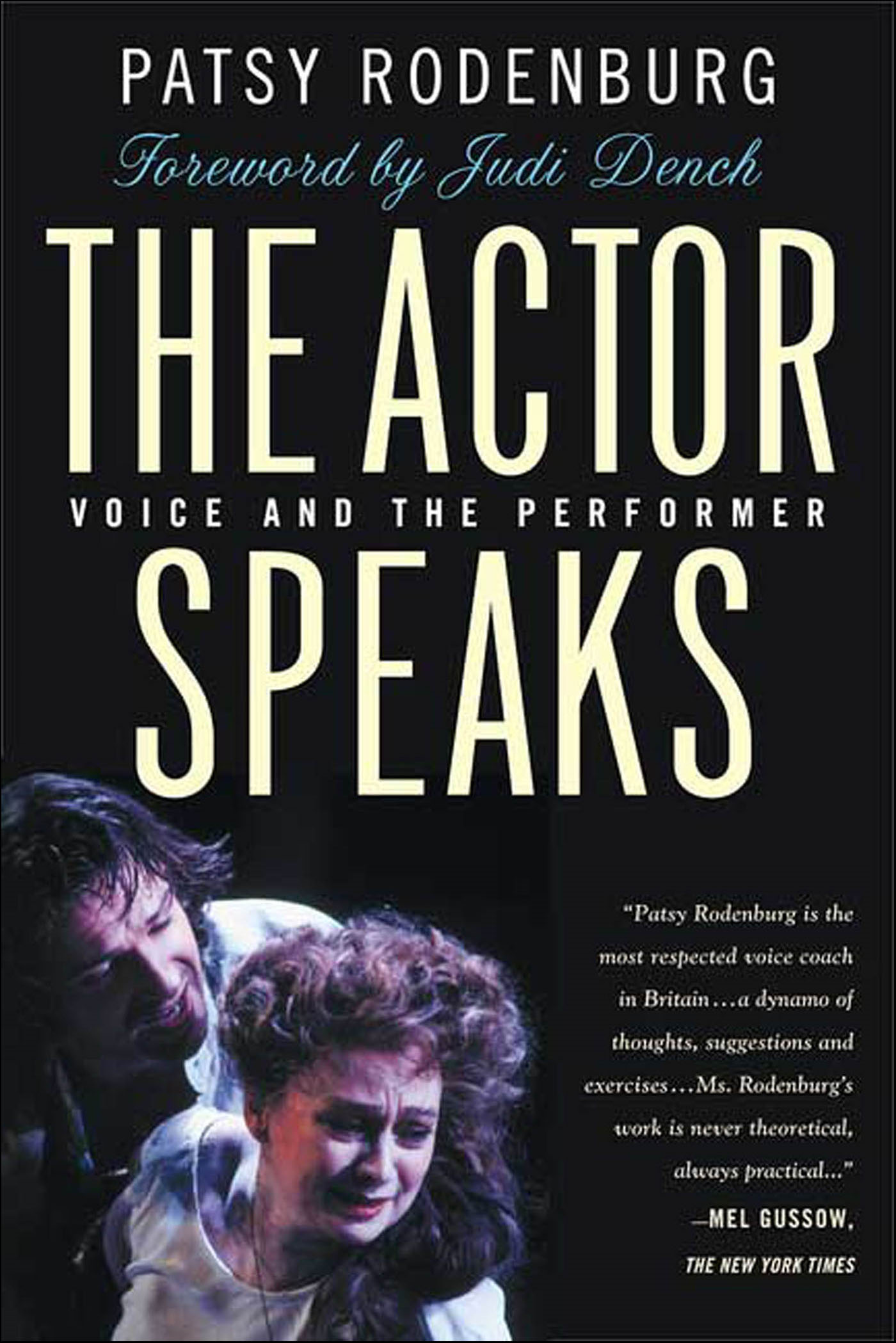 This image is the cover for the book Actor Speaks