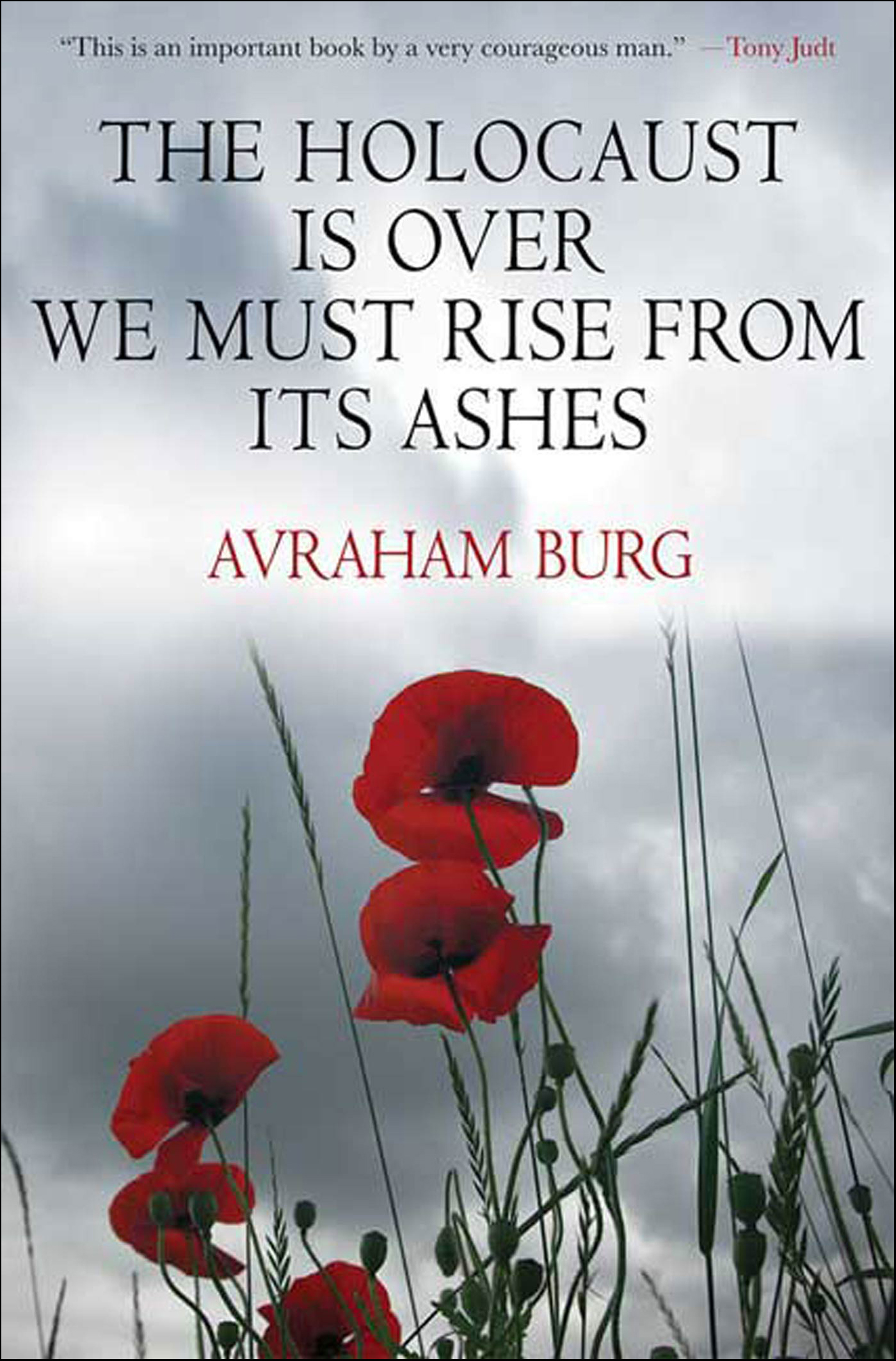 This image is the cover for the book Holocaust Is Over; We Must Rise From its Ashes