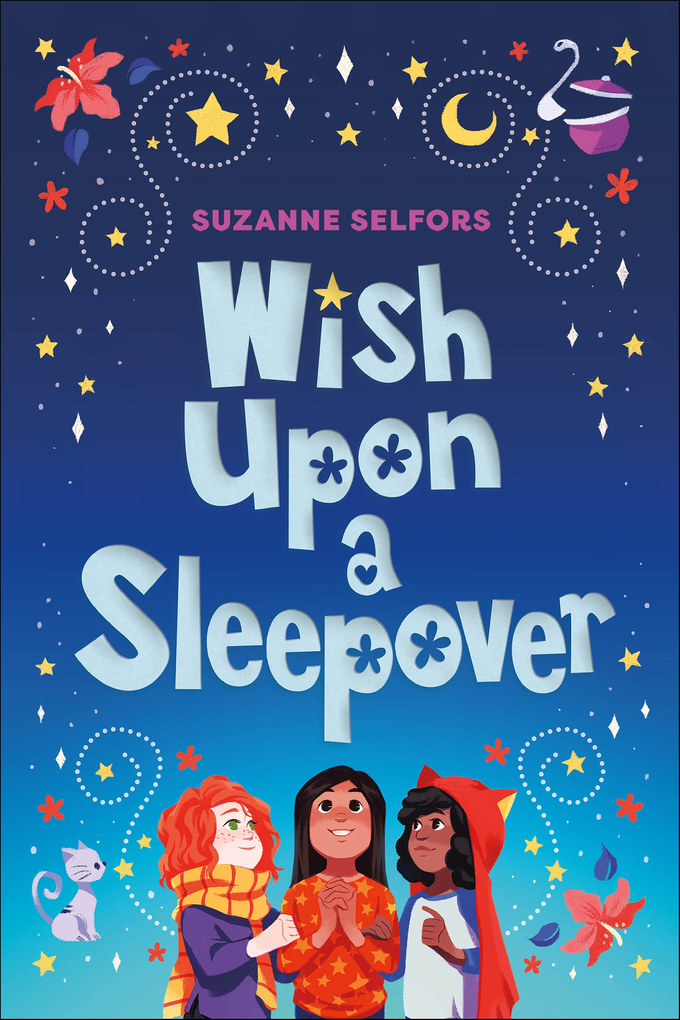 This image is the cover for the book Wish Upon a Sleepover