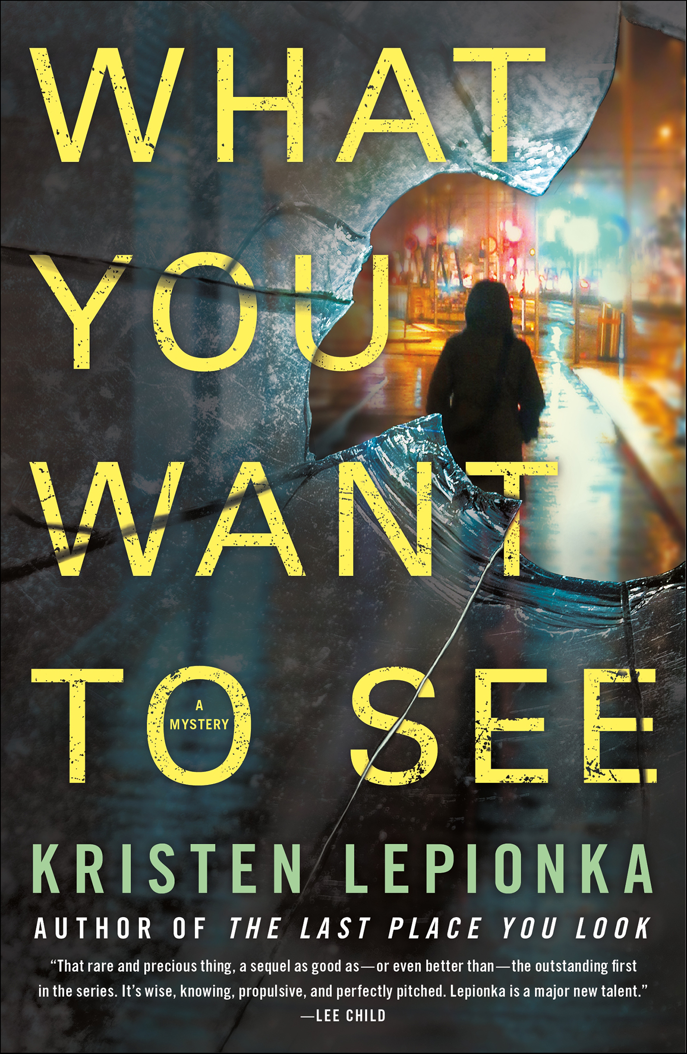 This image is the cover for the book What You Want to See, Roxane Weary