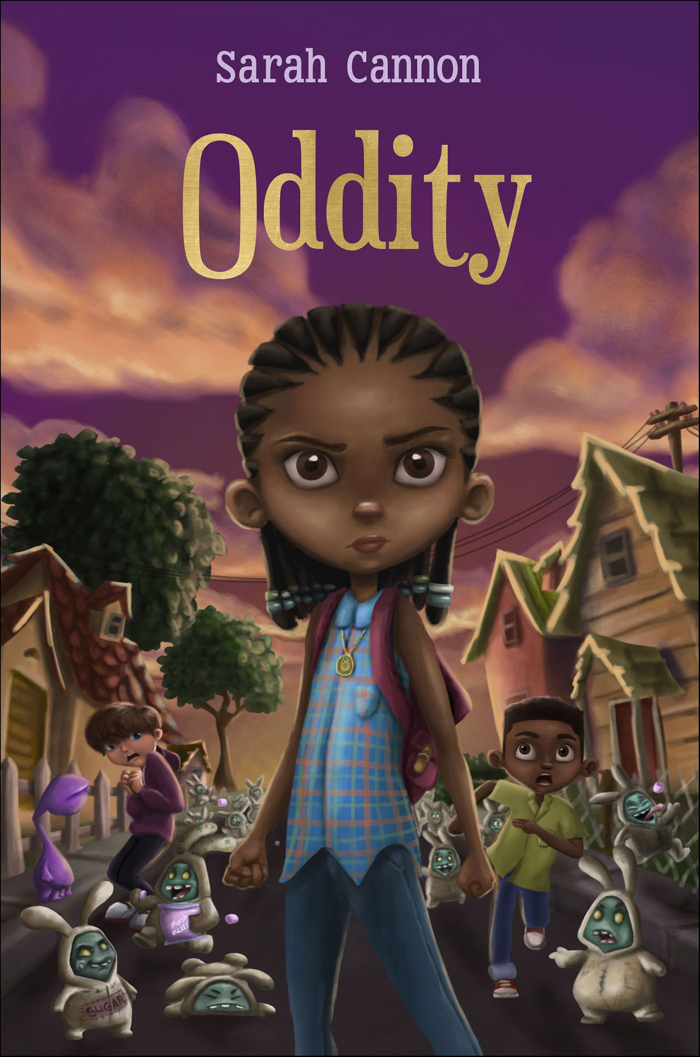 This image is the cover for the book Oddity