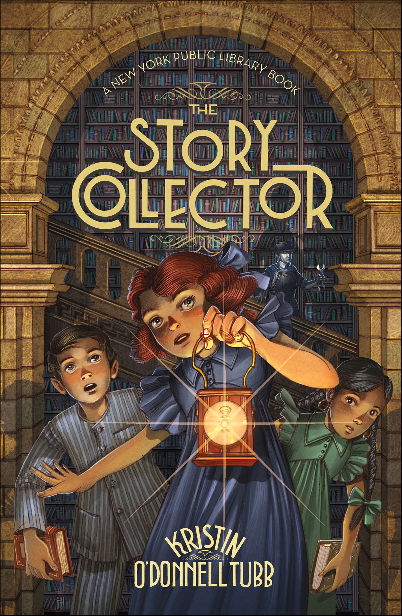 This image is the cover for the book The Story Collector, The Story Collector