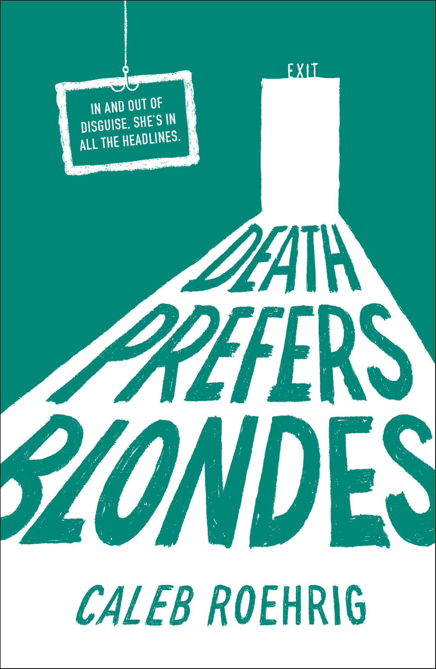 This image is the cover for the book Death Prefers Blondes