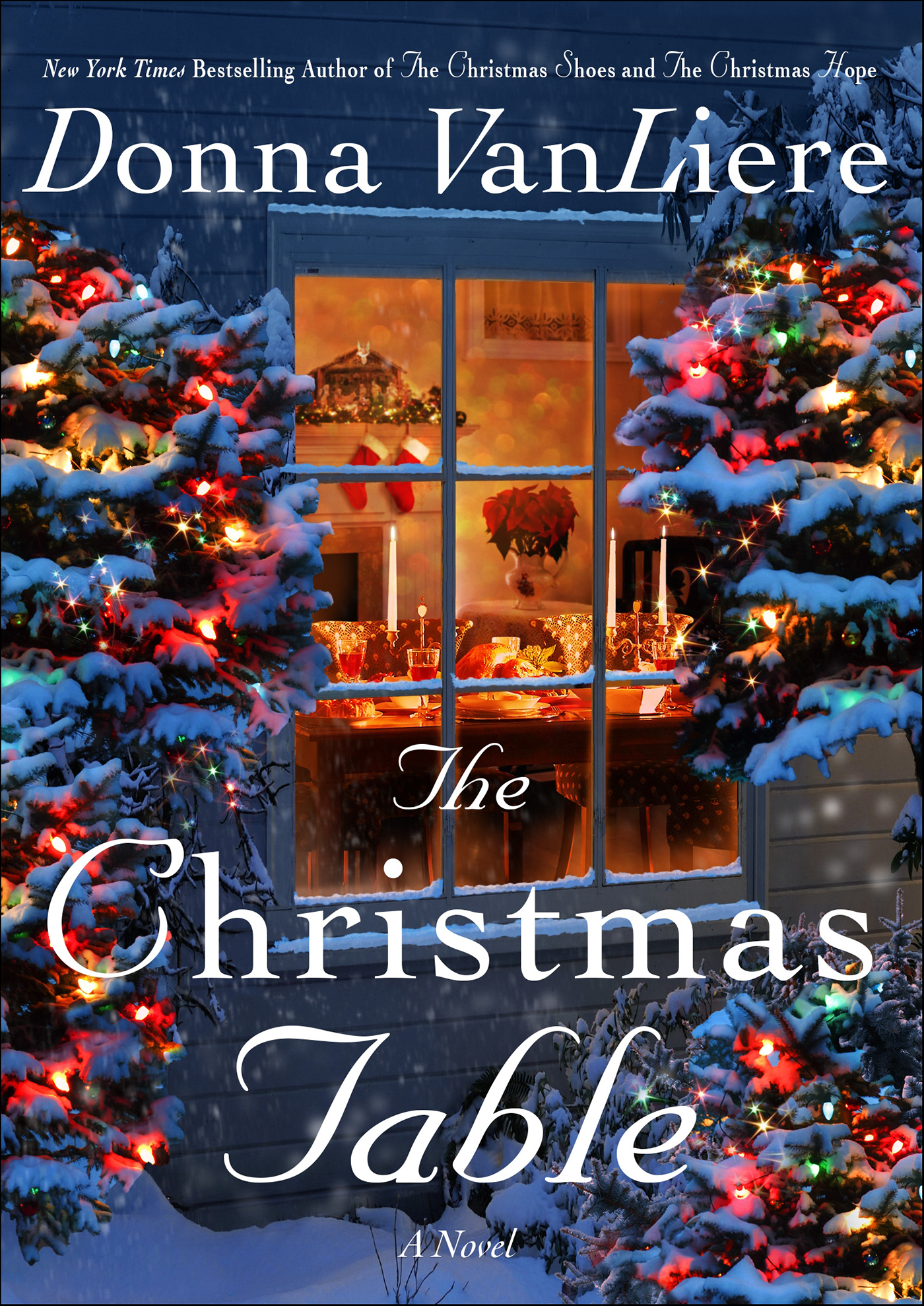 This image is the cover for the book Christmas Table, Christmas Hope