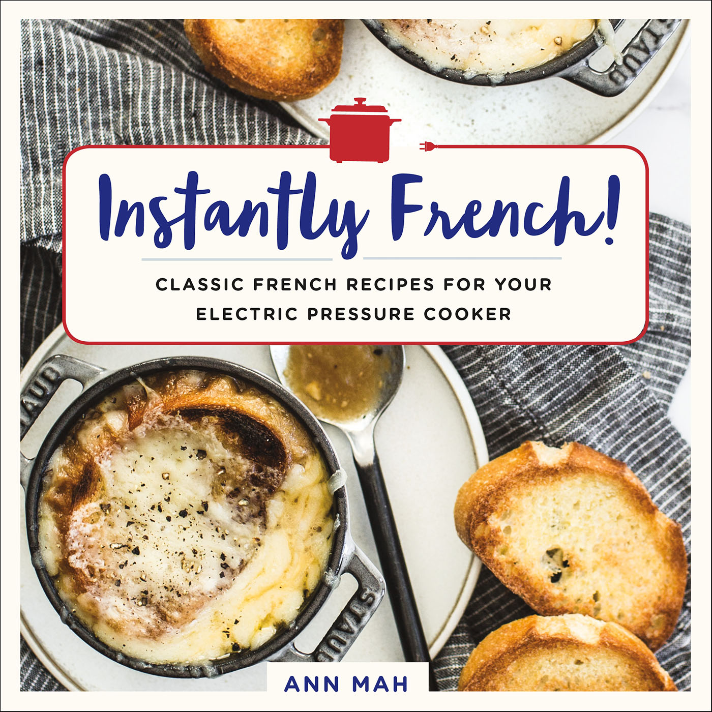 This image is the cover for the book Instantly French!