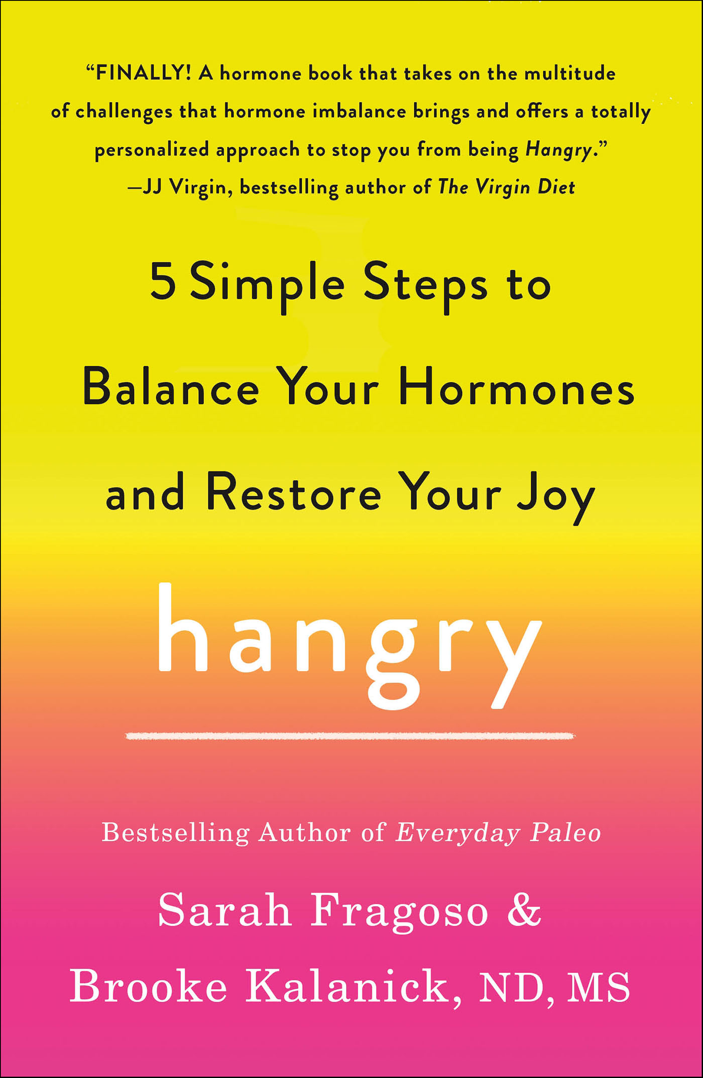 This image is the cover for the book Hangry